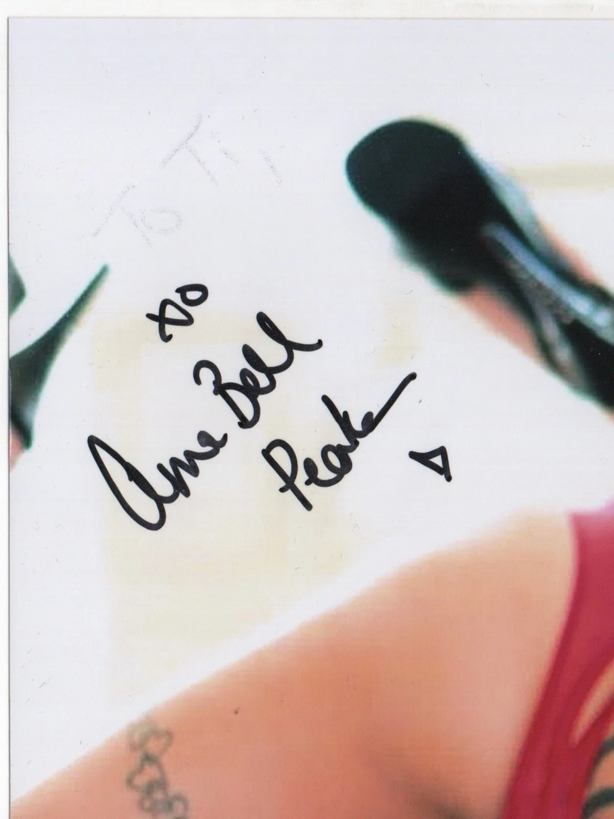 Anna Bell Peaks — Anna Bell Peaks signed autograph 8x10 Photo No COA Pass BAS PSA JSA Sexy Hot*INR, image 2