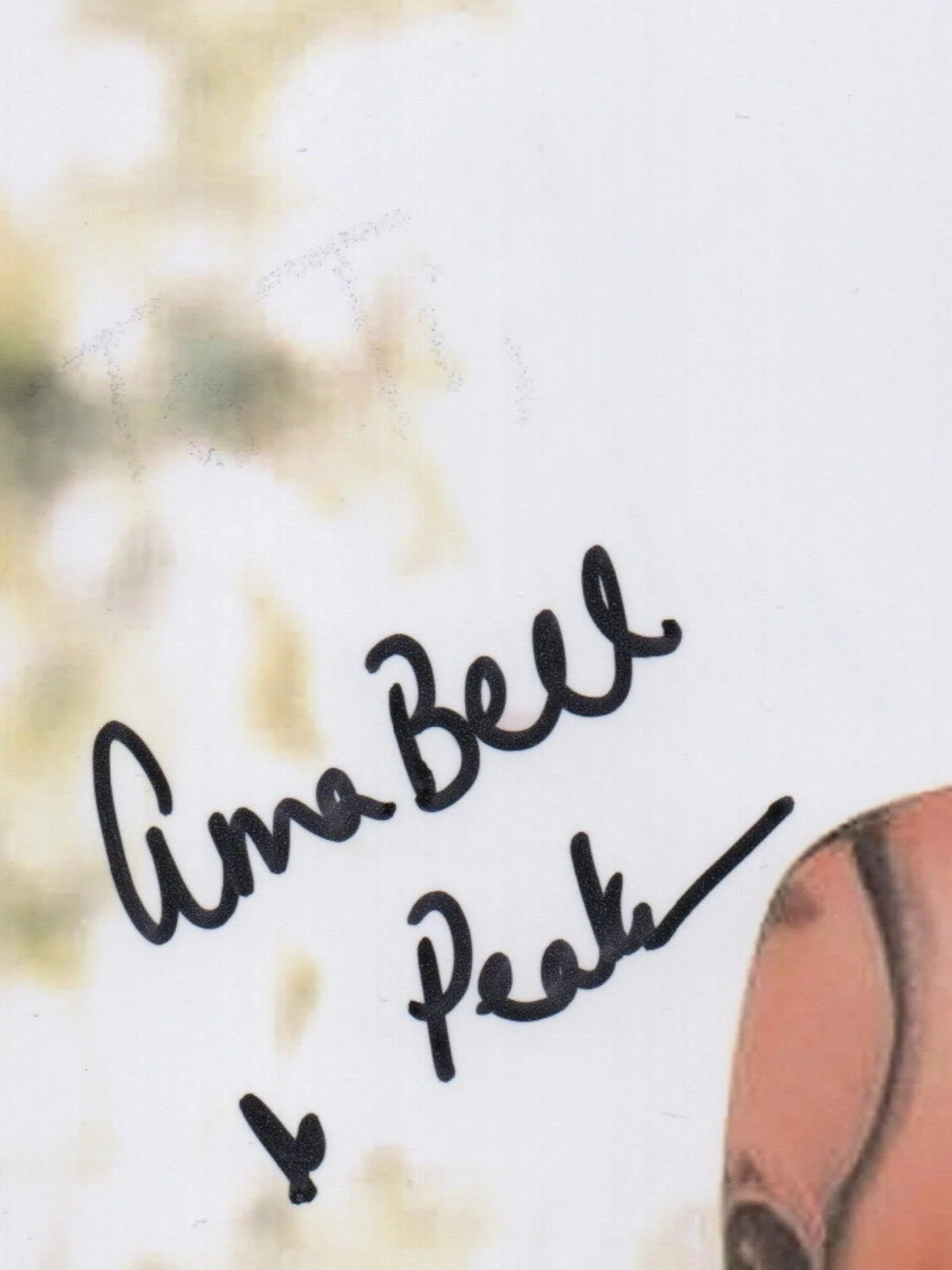 Anna Bell Peaks — Anna Bell Peaks signed autograph 8x10 Photo No COA Pass BAS PSA JSA Sexy Hot*INR, изображение 2