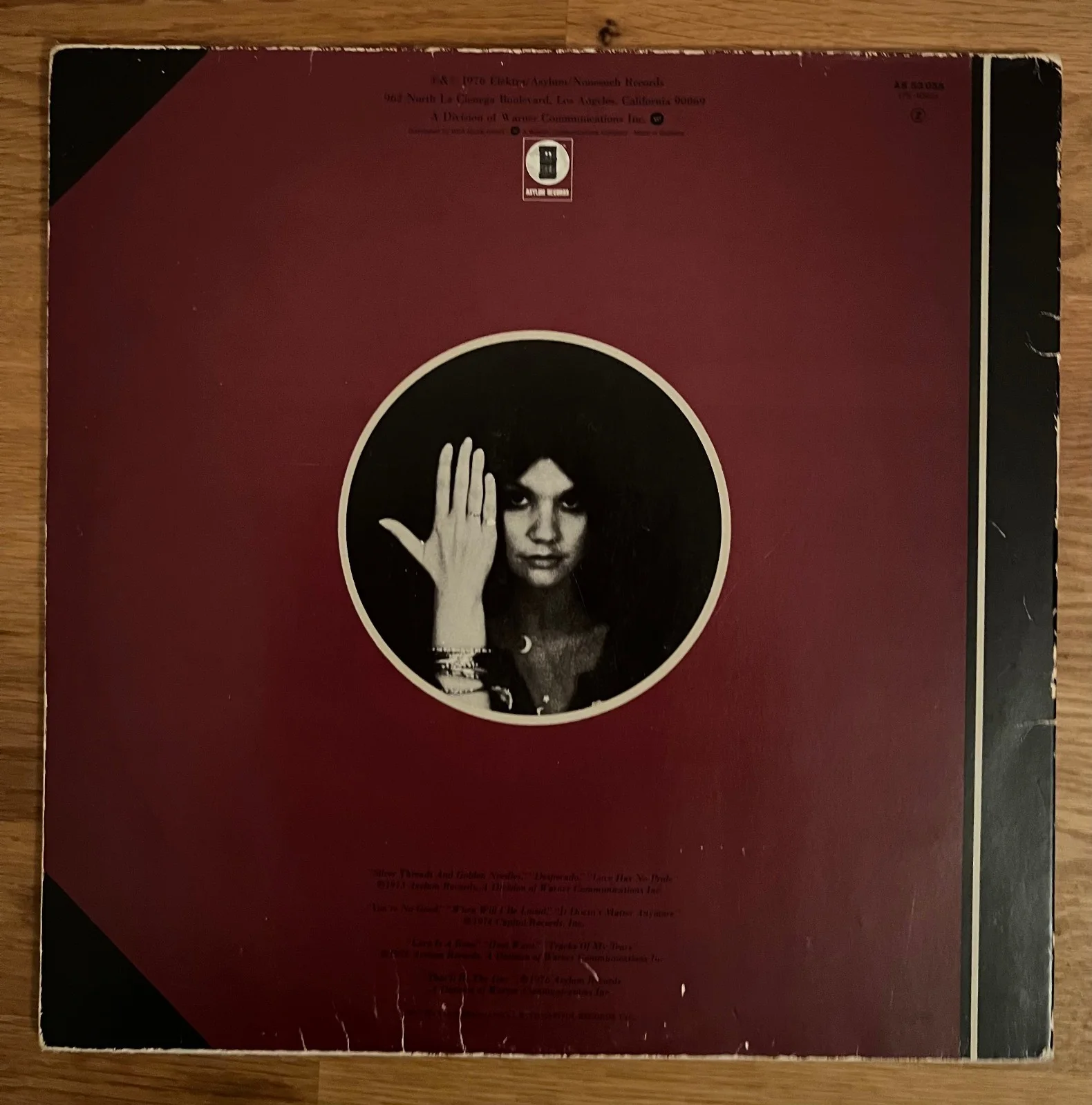 Linda Ronstadt Greatest Hits signed Vinyl Autograph, image 4