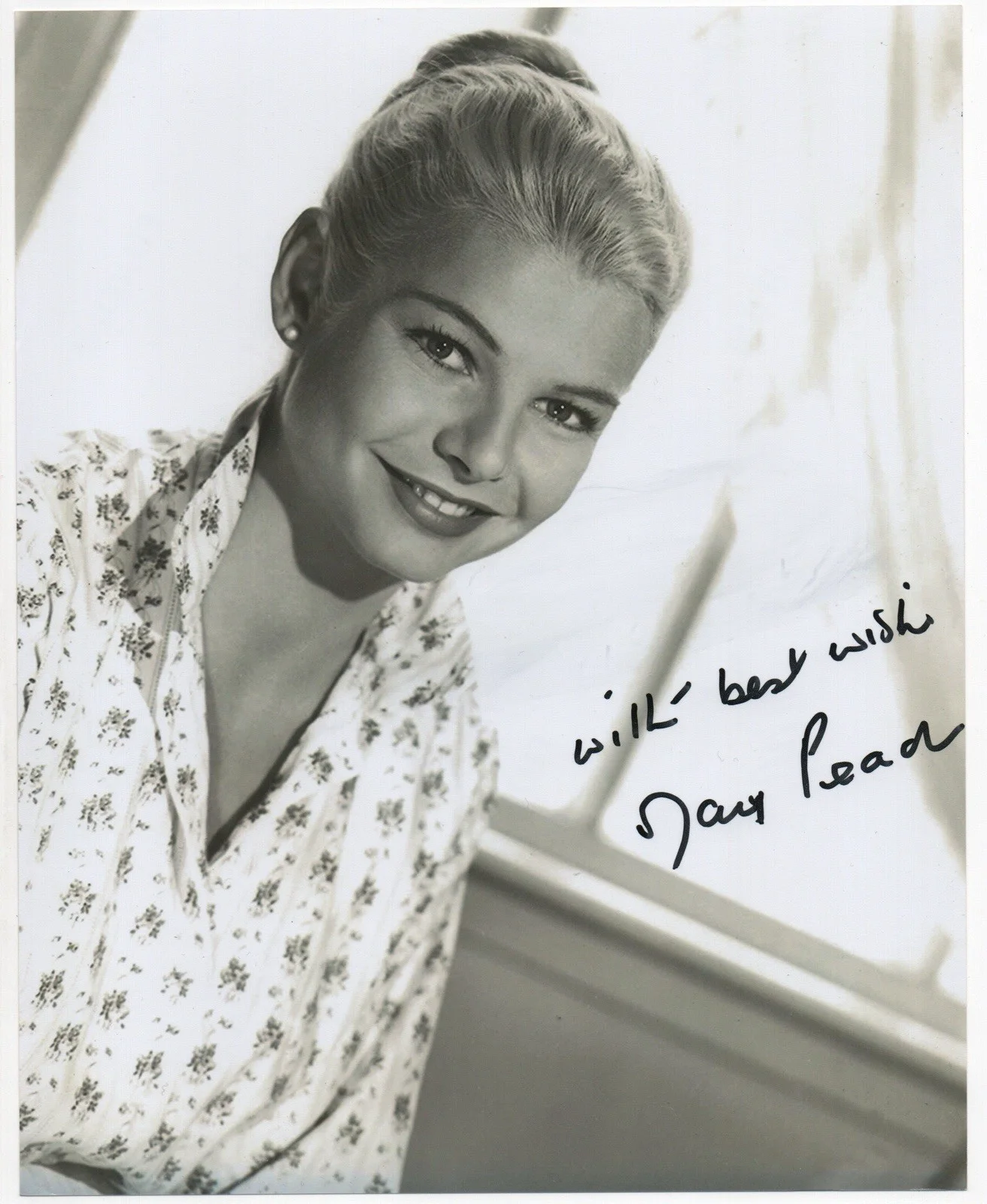 Mary Peach — Mary Peach signed autograph 8x10 Photo No COA Pass BAS PSA JSA Hot Sexy June*INR