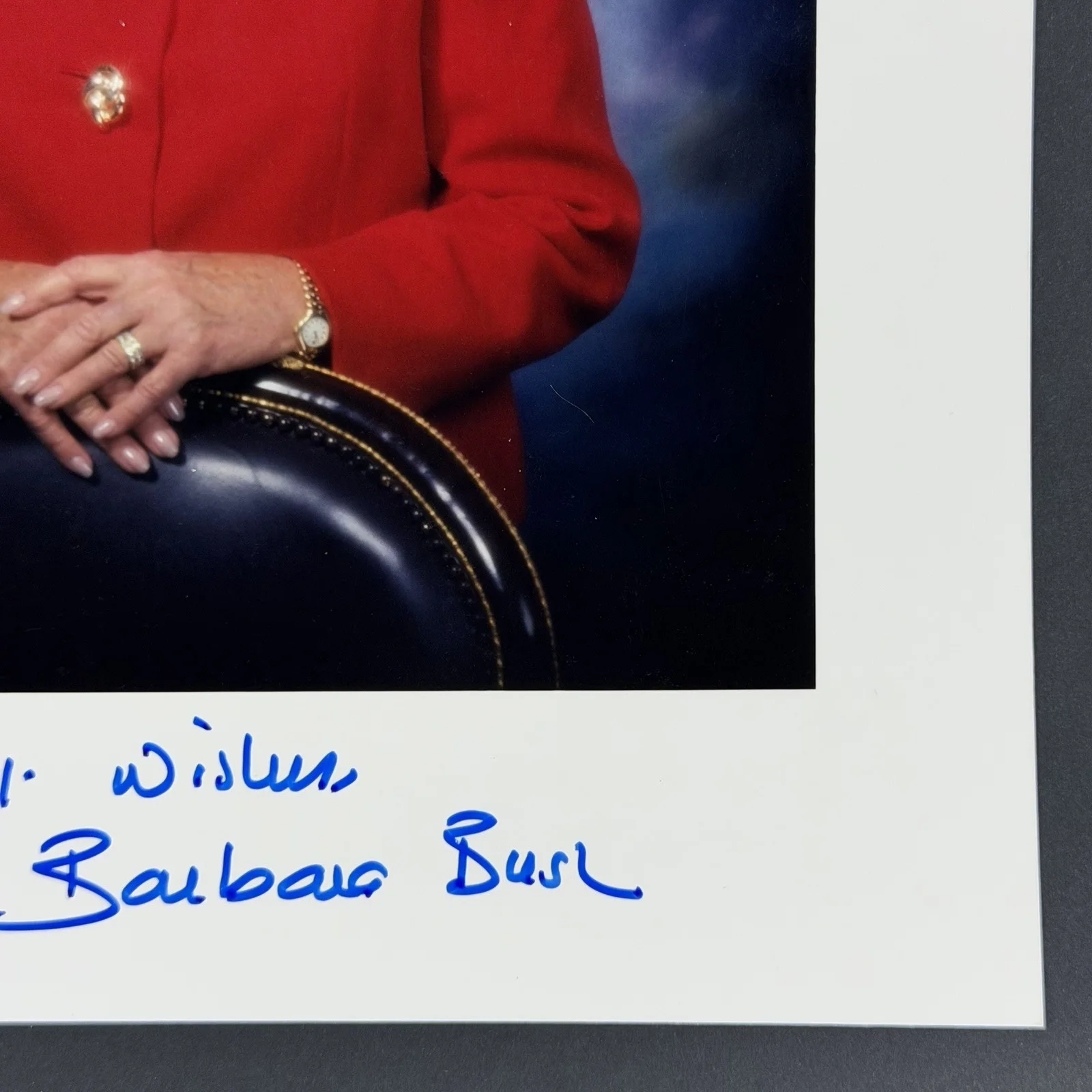 Barbara Bush — Barbara Bush First Lady Signed Autographed 8x10 Photo - JSA Authenticated, image 4