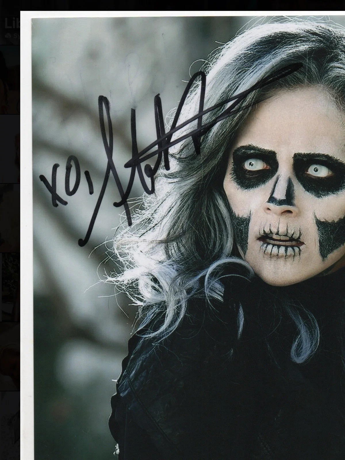 Italia Ricci — Italia Ricci signed autograph 8x10 Photo No COA Pass BAS PSA JSA Hot Sexy *INR, изображение 2
