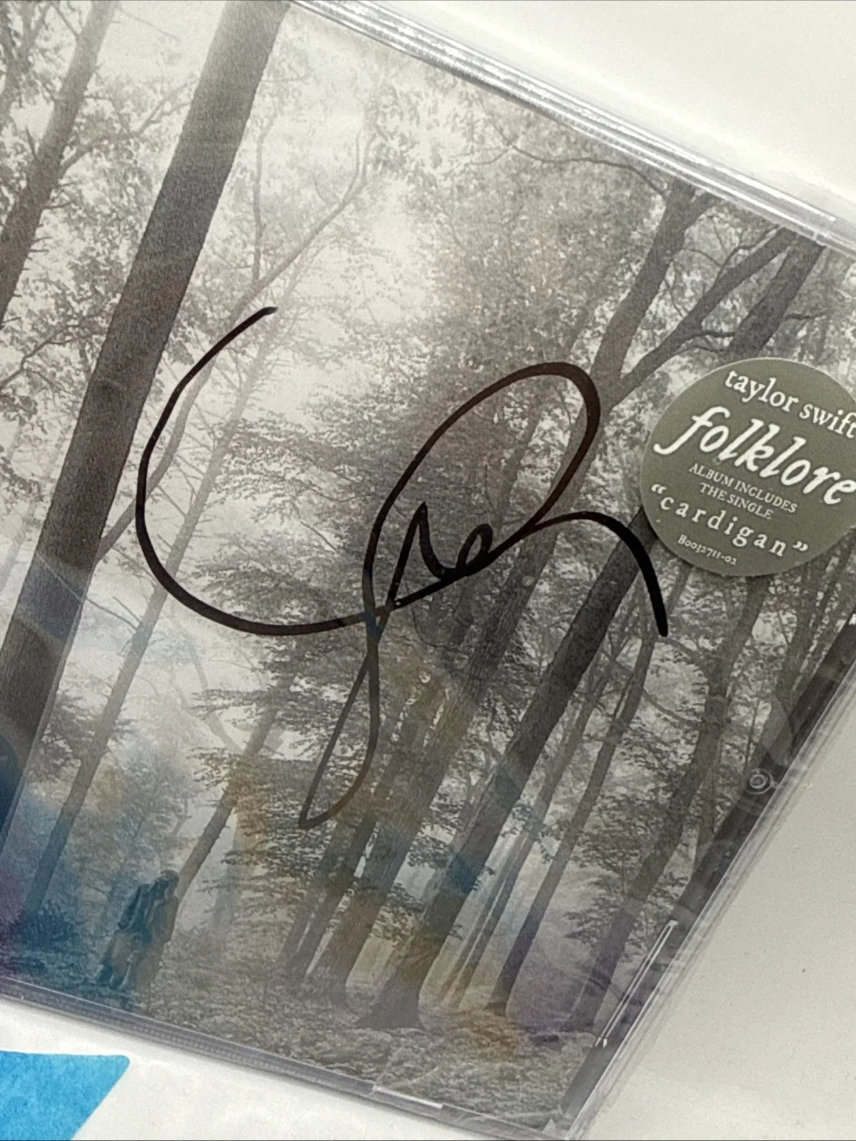 Taylor Swift SIGNED Folklore CD Authentic New Sealed Rare, image 2