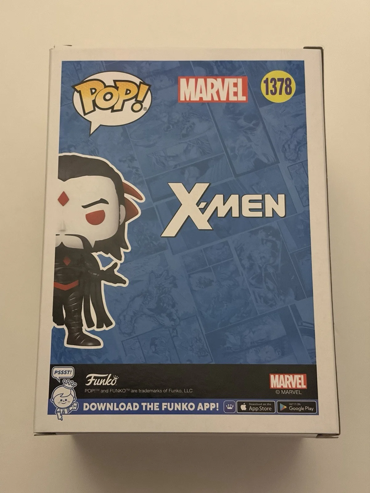 Chris Britton — Mister Sinister Chris Britton Autographed Signed Quoted Funko Pop #1378 X-Men SS, image 3