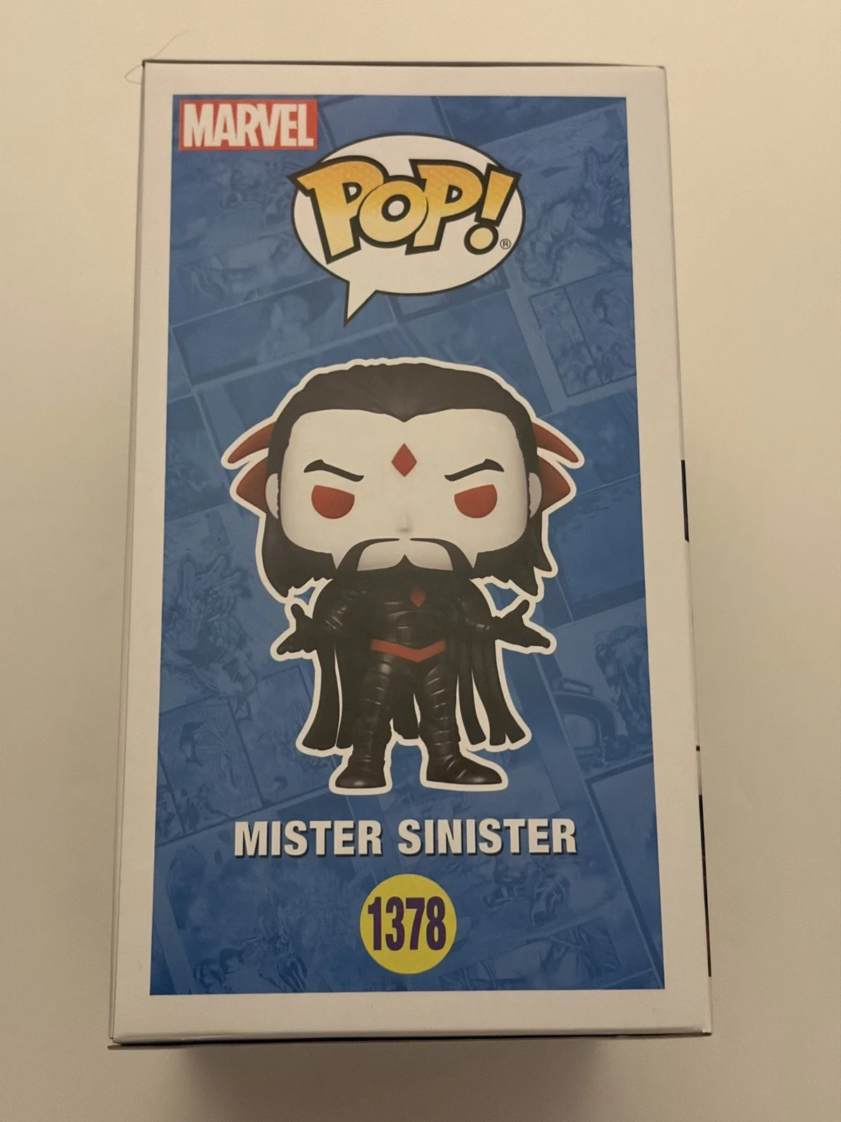 Chris Britton — Mister Sinister Chris Britton Autographed Signed Quoted Funko Pop #1378 X-Men SS, image 4