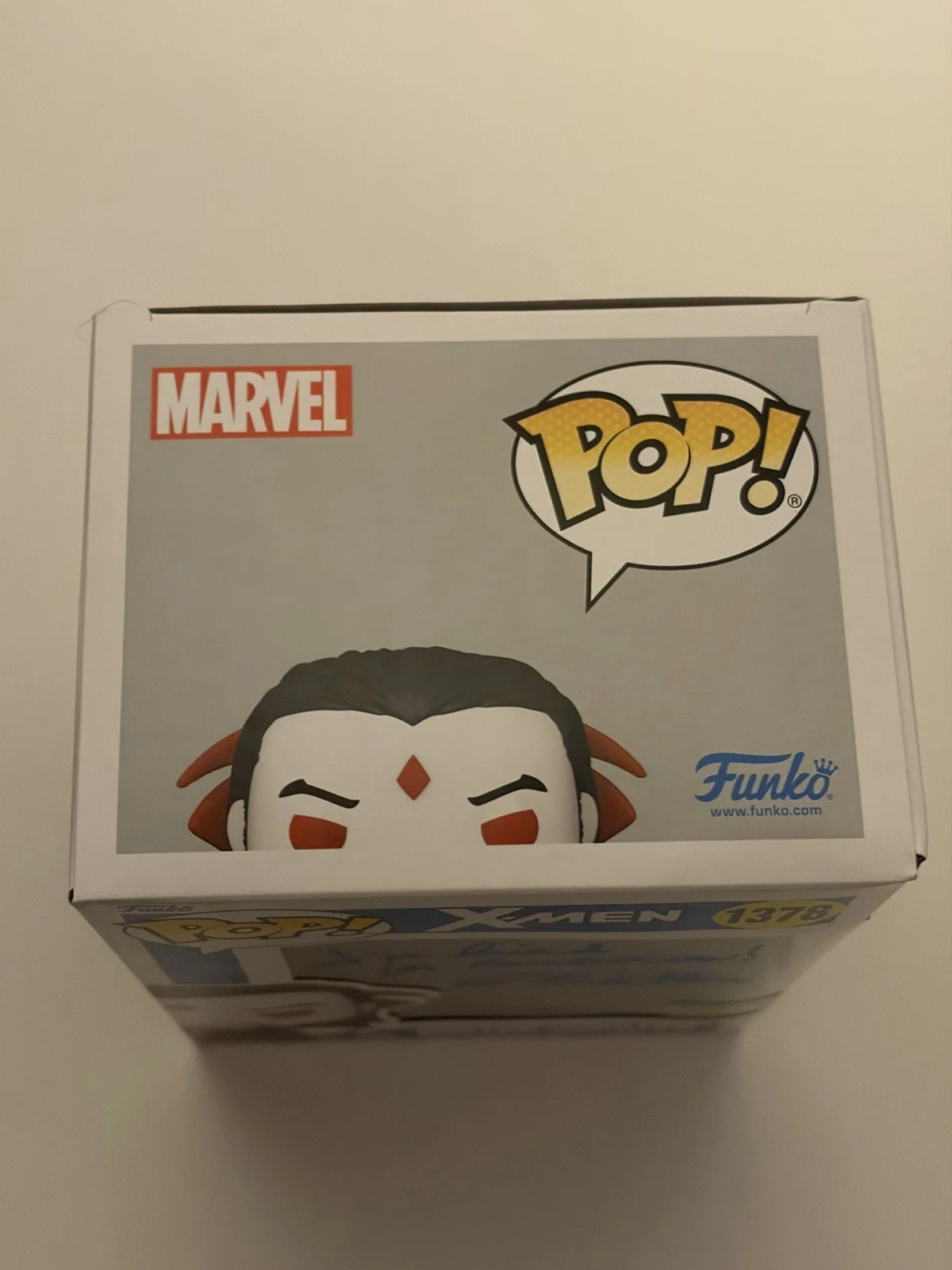 Chris Britton — Mister Sinister Chris Britton Autographed Signed Quoted Funko Pop #1378 X-Men SS, image 5