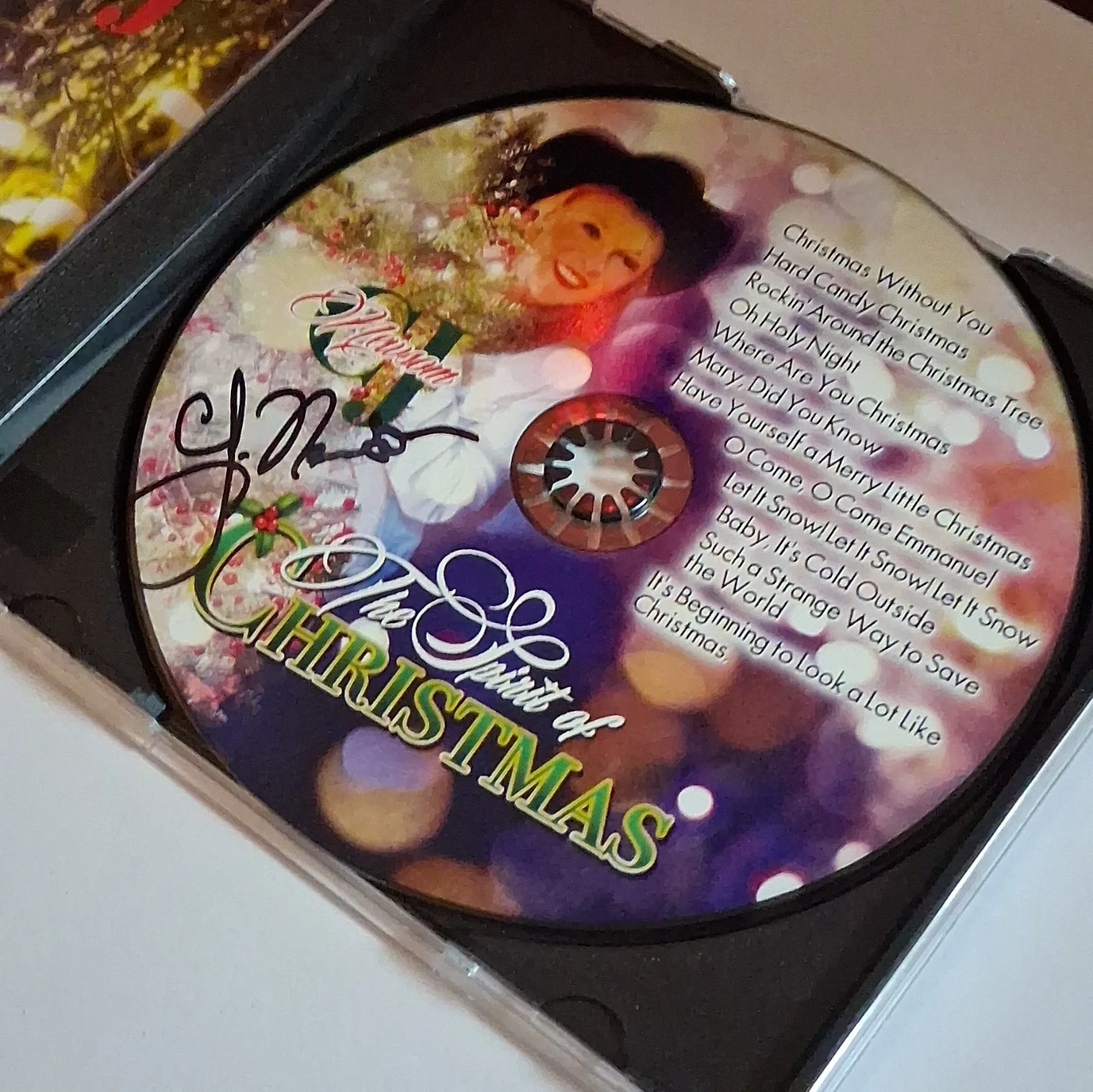 The Spirit of Christmas Music CD & Booklet Signed Autographed Disc, изображение 4