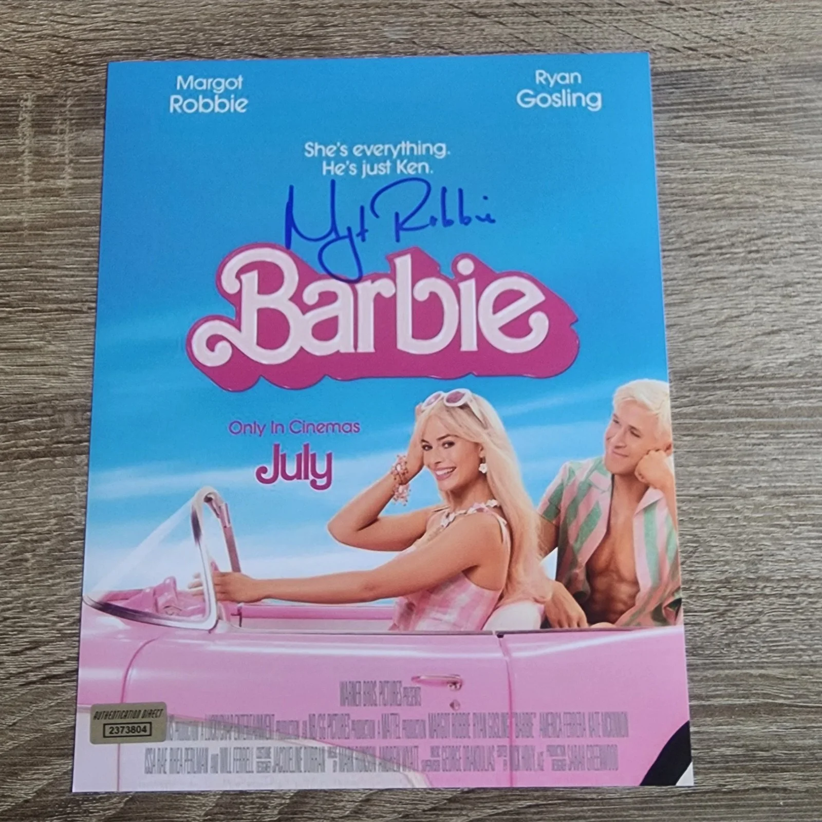 Margot Robbie — Margot Robbie Autographed Signed Sexy Barbie 8x10 Photo with AD COA/Hologram