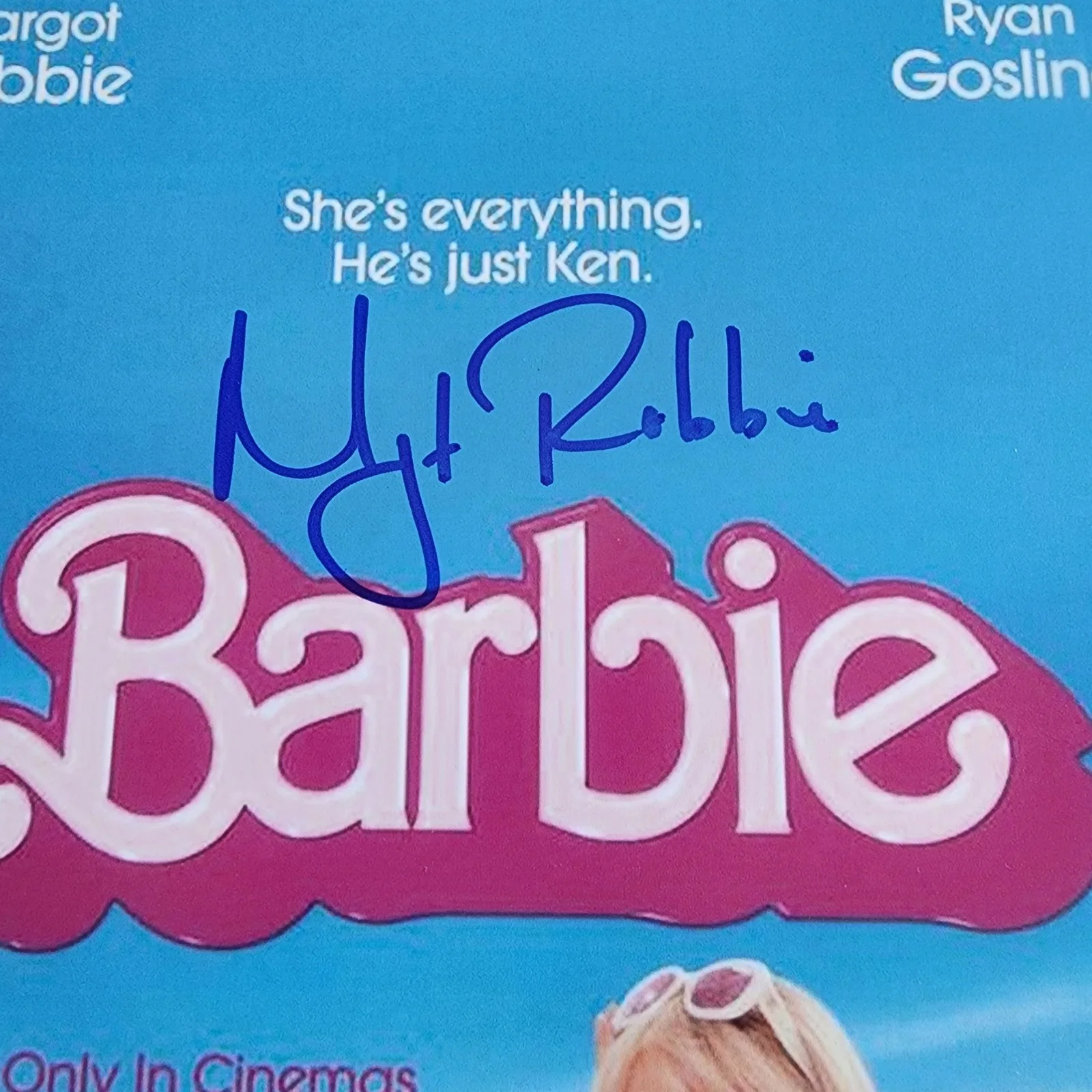 Margot Robbie — Margot Robbie Autographed Signed Sexy Barbie 8x10 Photo with AD COA/Hologram, изображение 2