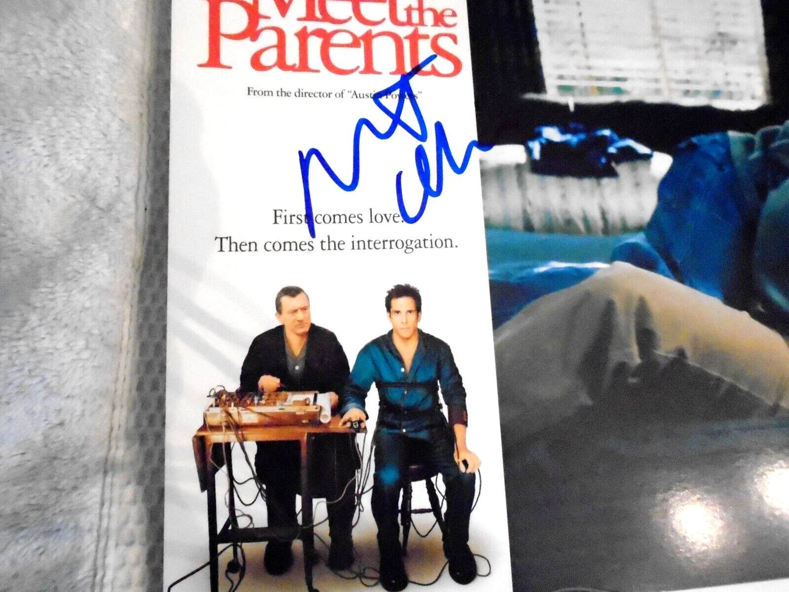 ROBERT DENIRO Signed Meeting The Parents Movie Photo, image 2