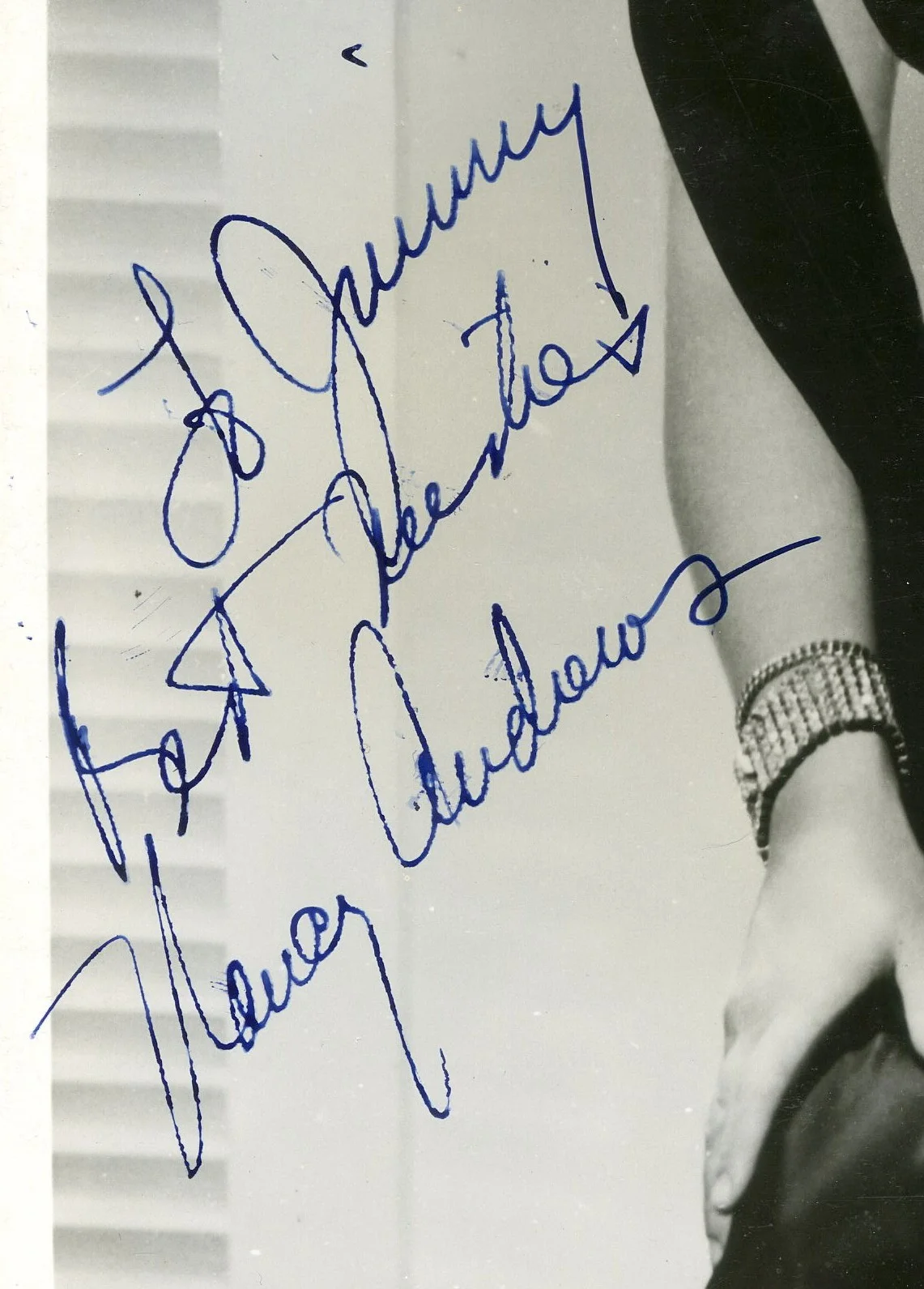 Nancy Andrews — Nancy Andrews Plain & Fancy 1955 Signed Original Vintage Photograph Autographed, изображение 2