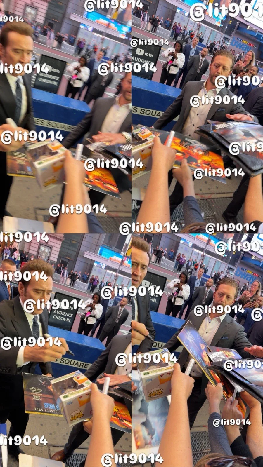 Nicolas Cage — Signed Nicolas Cage Ghost Rider Funko Pop #1559 Video Proof Authentic Autograph, image 3