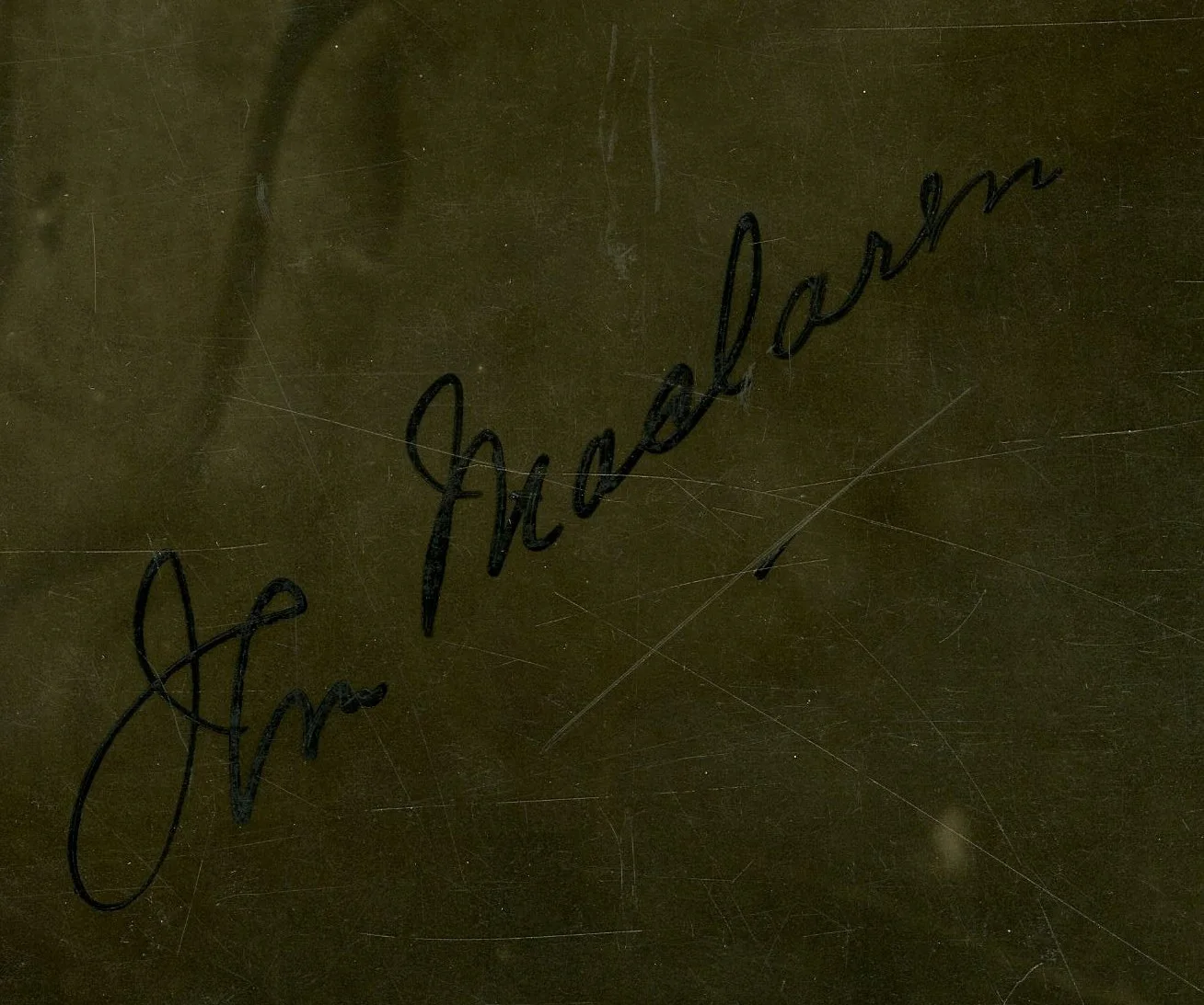 Ian Maclaren — Ian Maclaren 1927 Signed Original Vintage Dblwt Photograph Autographed, изображение 2