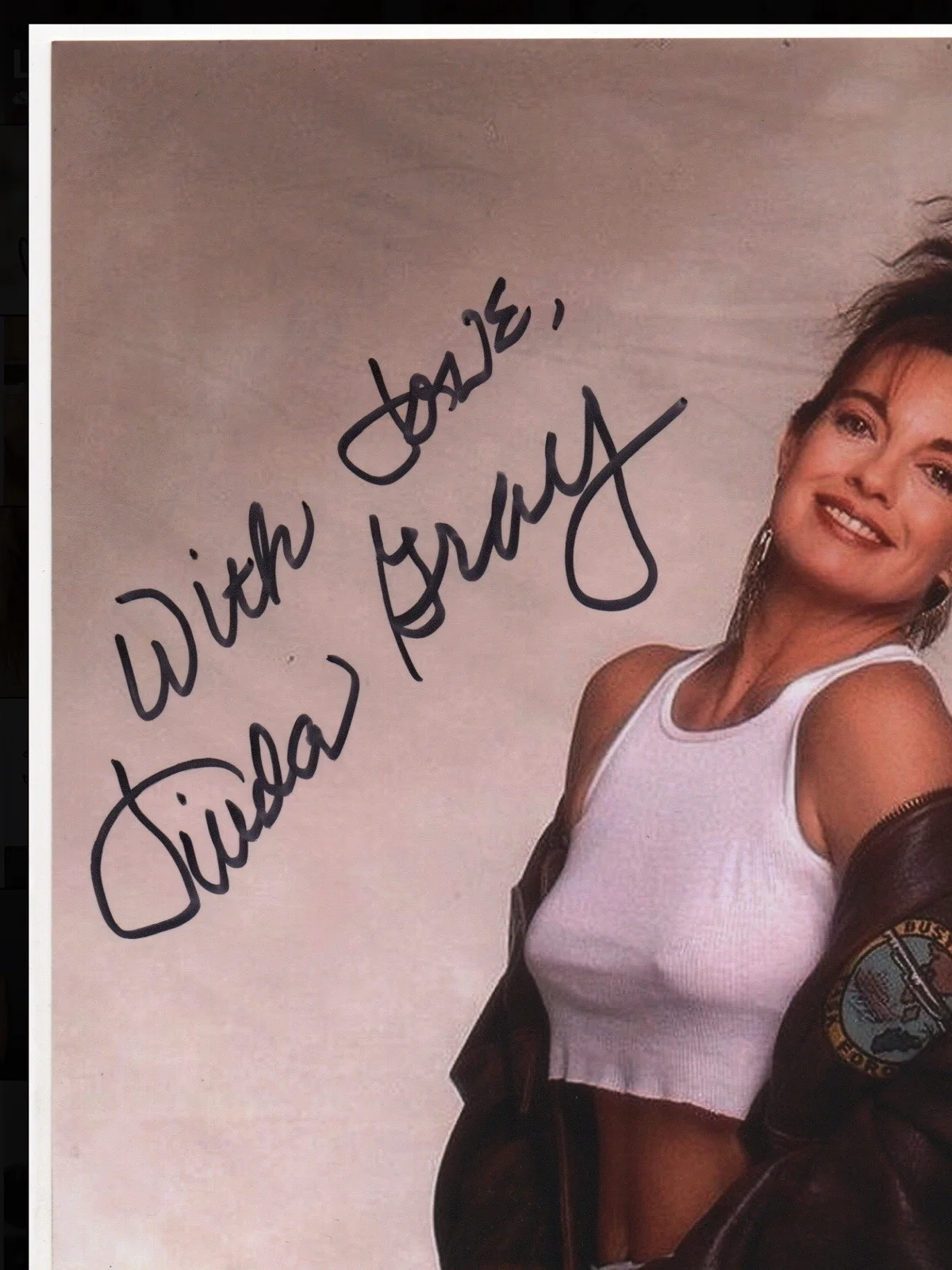 Linda Gray — Linda Gray signed autograph 8x10 Photo No COA Pass BAS PSA JSA Hot Sexy Sue *INR, изображение 2