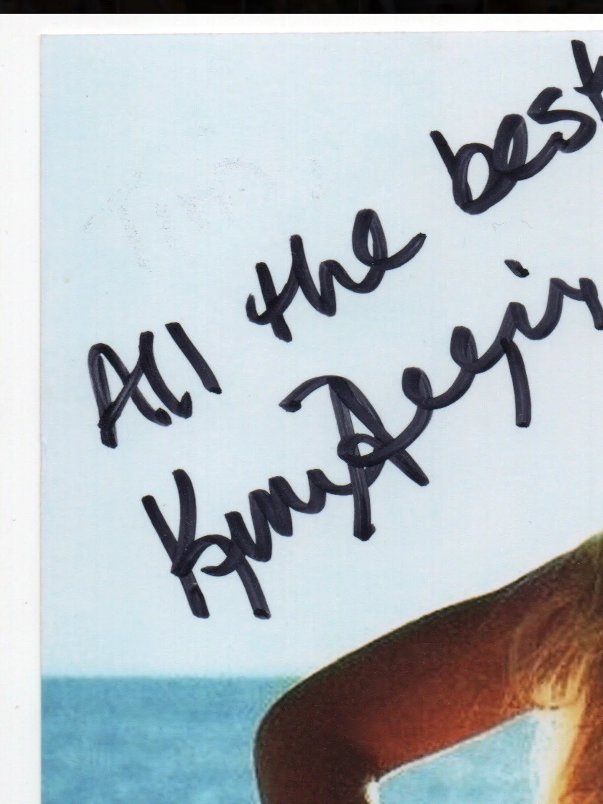 Kim Alexis — Kim Alexis signed autograph 8x10 Photo No COA Pass BAS PSA JSA Hot Sexy SI *INR, изображение 2