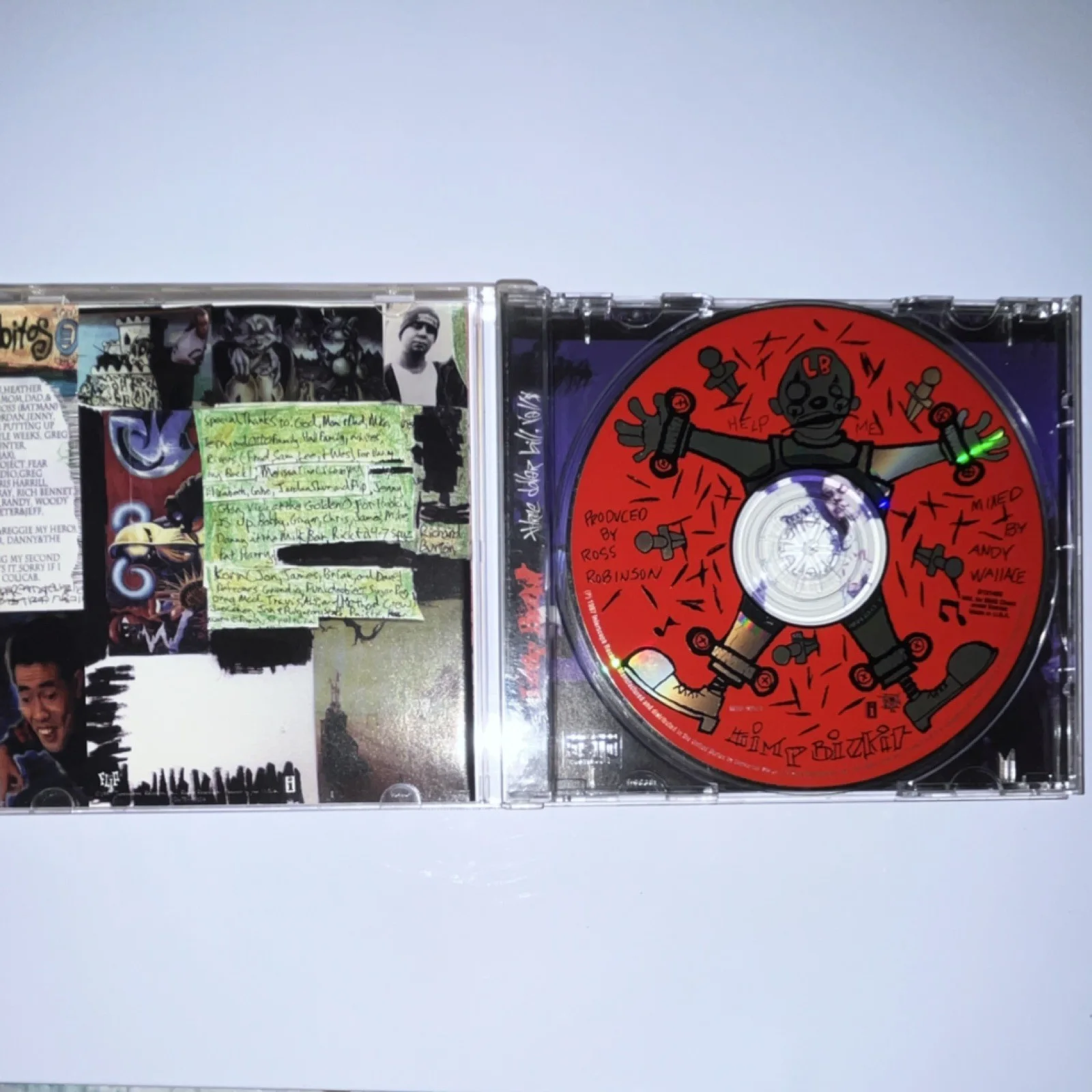 Limp Bizkit Three Dollar Bill, Y'all Music CD & Booklet Signed, изображение 3