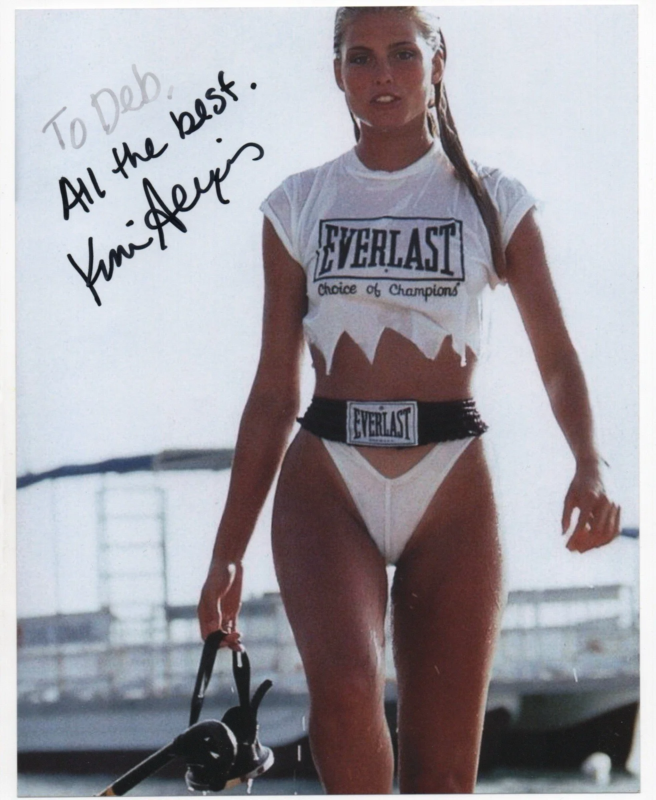 Kim Alexis — Kim Alexis signed autograph 8x10 Photo No COA Pass BAS PSA JSA Hot Sexy SI *INR