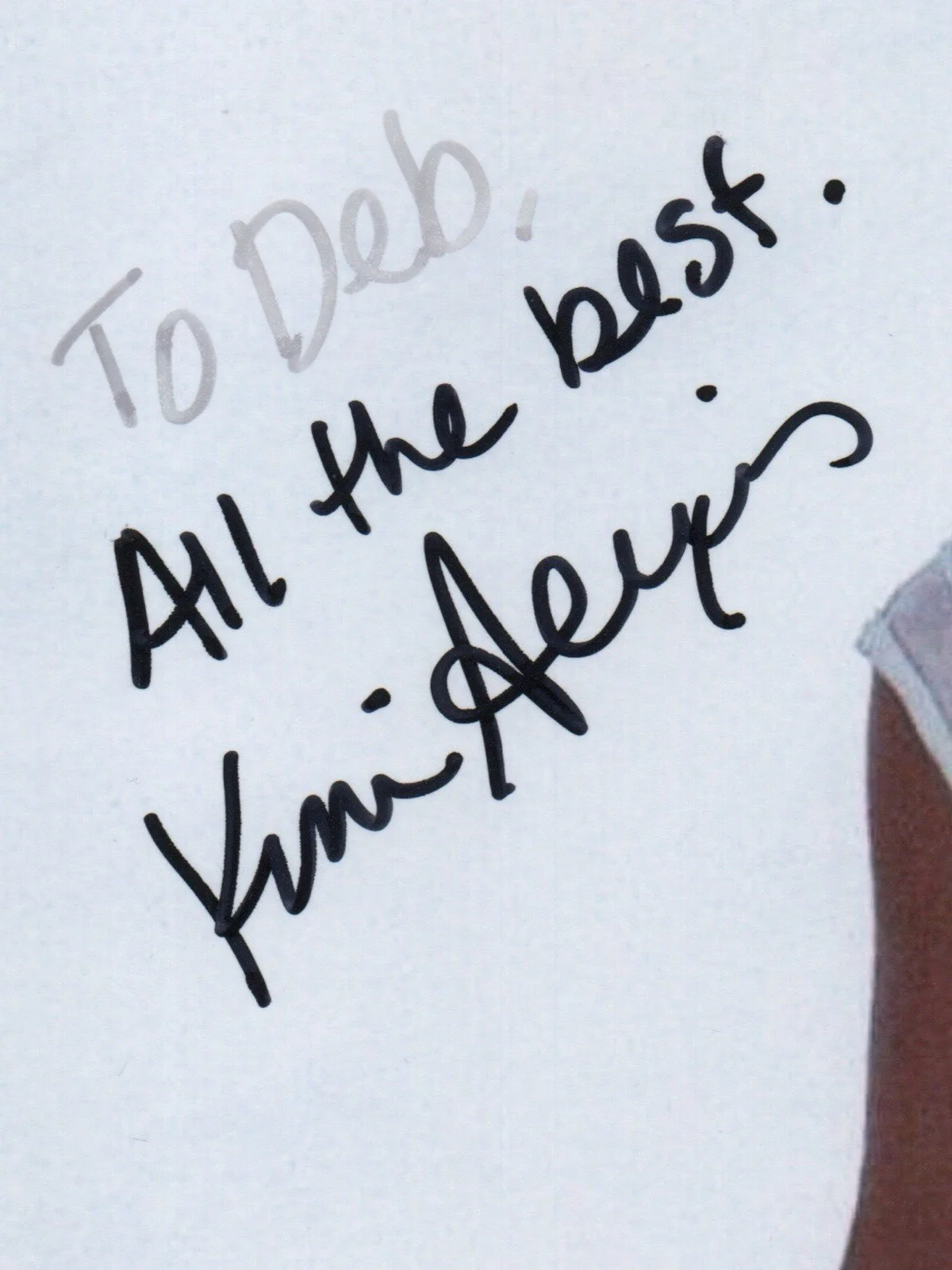 Kim Alexis — Kim Alexis signed autograph 8x10 Photo No COA Pass BAS PSA JSA Hot Sexy SI *INR, изображение 2