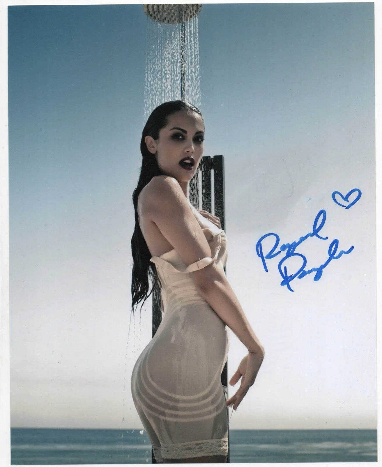 Raquel Pomplun — Raquel Pomplun signed autograph 8x10 Photo No COA Pass BAS PSA JSA Hot Sexy *INR