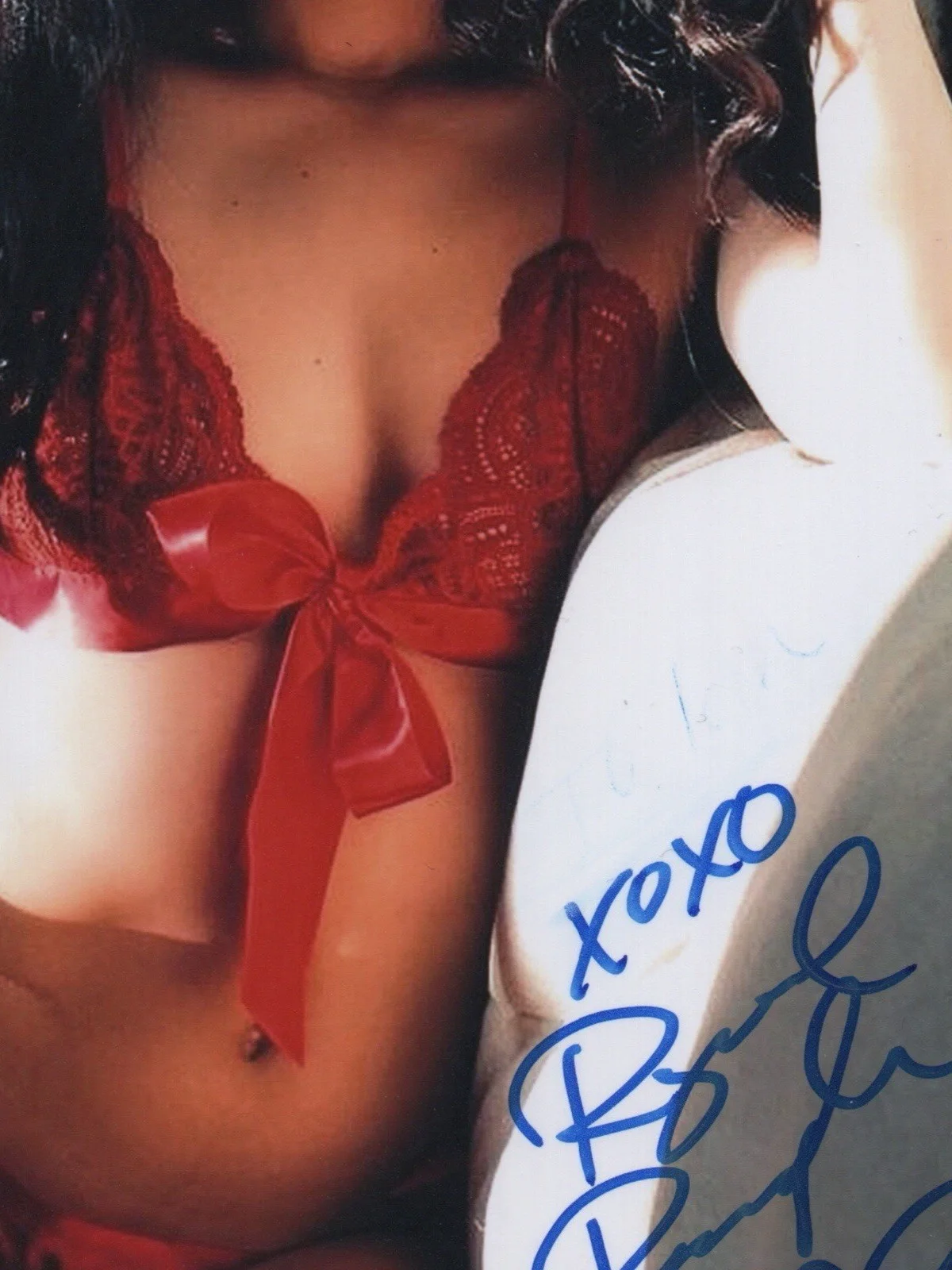 Raquel Pomplun — Raquel Pomplun signed autograph 8x10 Photo No COA Pass BAS PSA JSA Hot Sexy *INR, image 2