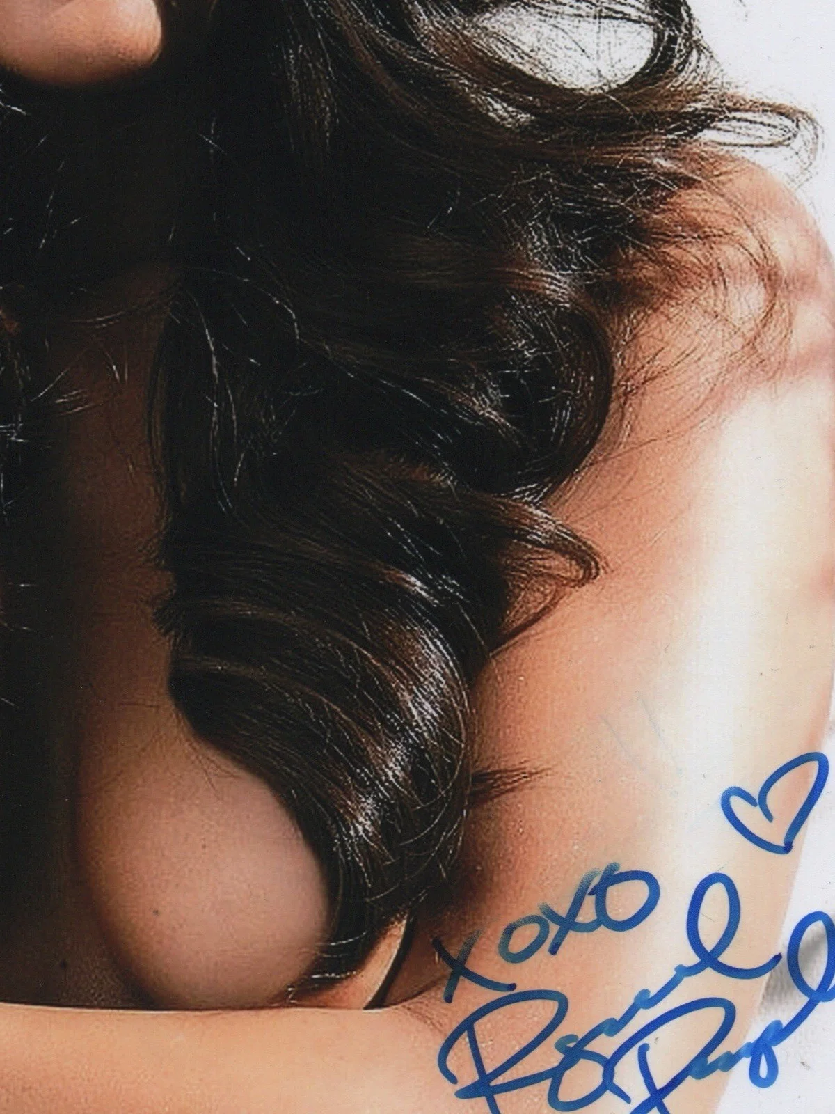 Raquel Pomplun — Raquel Pomplun signed autograph 8x10 Photo No COA Pass BAS PSA JSA Hot Sexy *INR, изображение 2