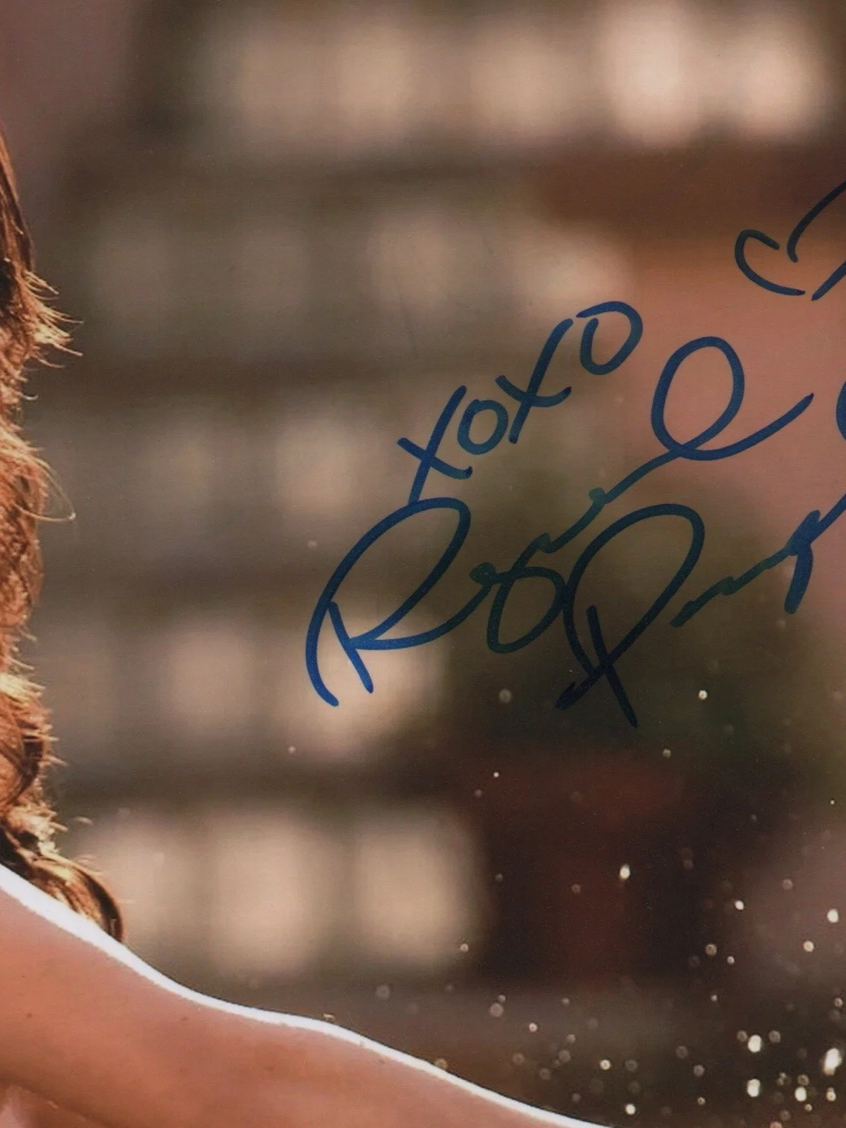 Raquel Pomplun — Raquel Pomplun signed autograph 8x10 Photo No COA Pass BAS PSA JSA Hot Sexy *INR, image 2