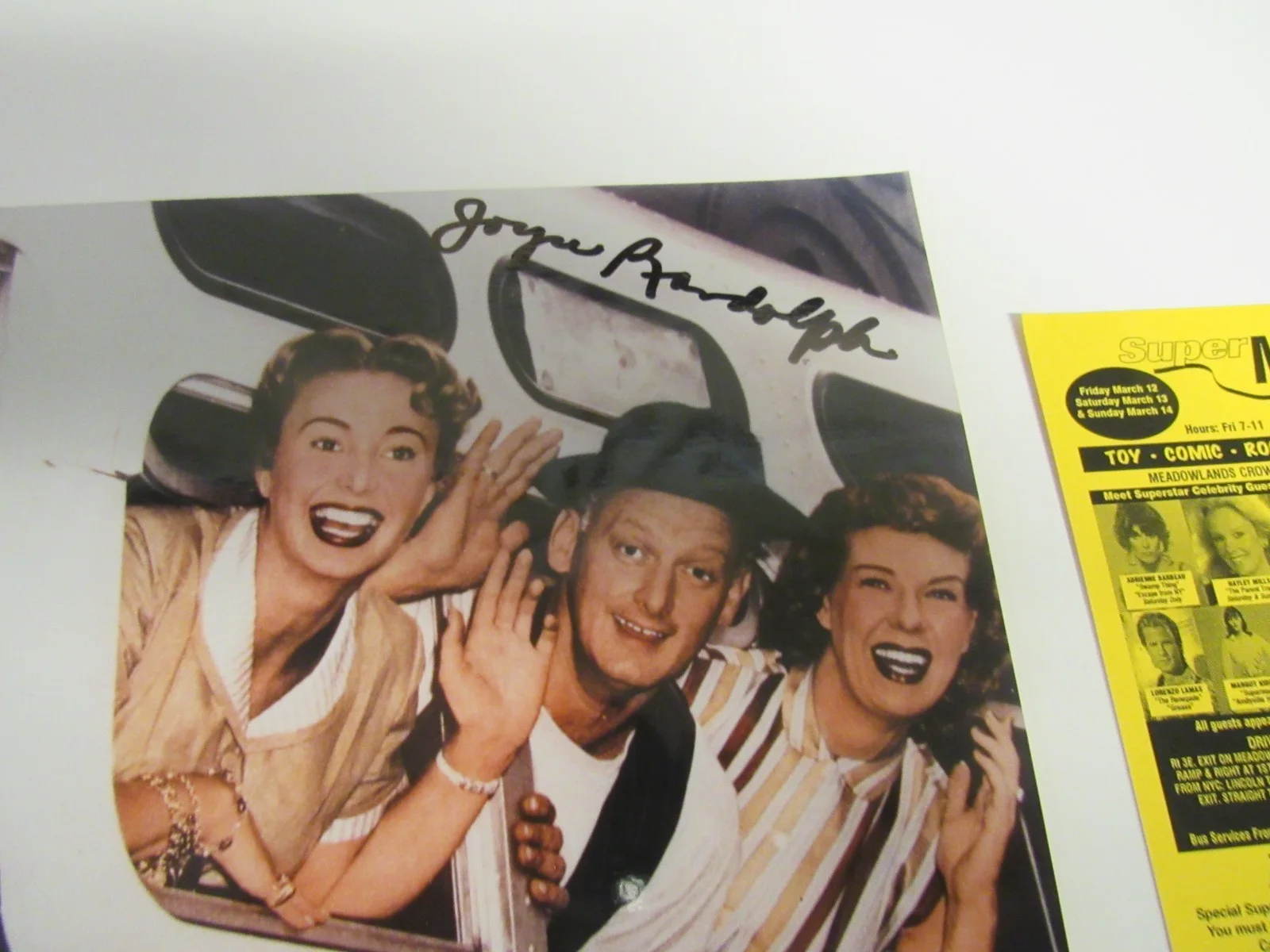 Joyce Randolph — Joyce Randolph The Honeymooners Signed Autograph 8 x 10 Photo with COA, image 3