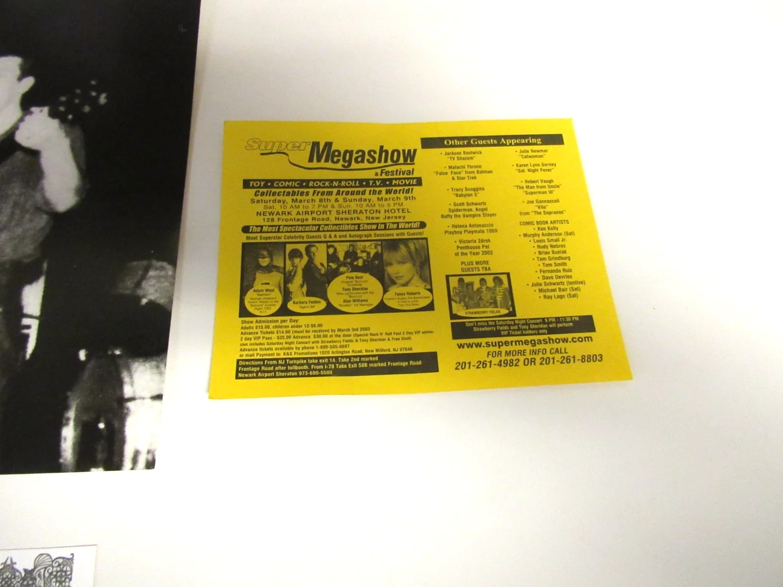 Tony Sheridan Beatles Signed Autograph 8 x 10 B/W Photo with COA, изображение 4