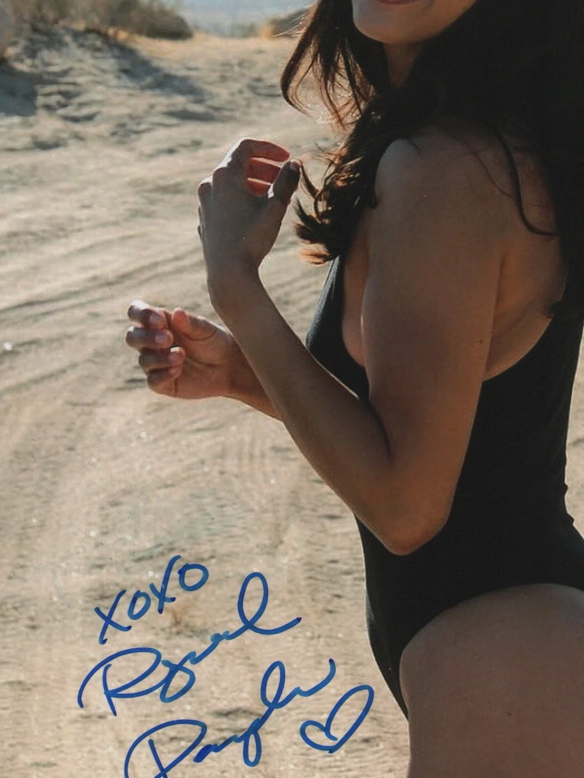 Raquel Pomplun — Raquel Pomplun signed autograph 8x10 Photo No COA Pass BAS PSA JSA Hot Sexy *INR, image 2