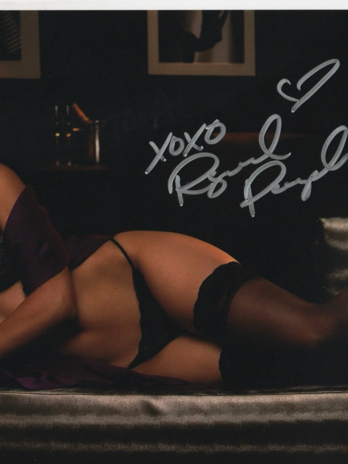 Raquel Pomplun — Raquel Pomplun signed autograph 8x10 Photo No COA Pass BAS PSA JSA Hot Sexy *INR, image 2