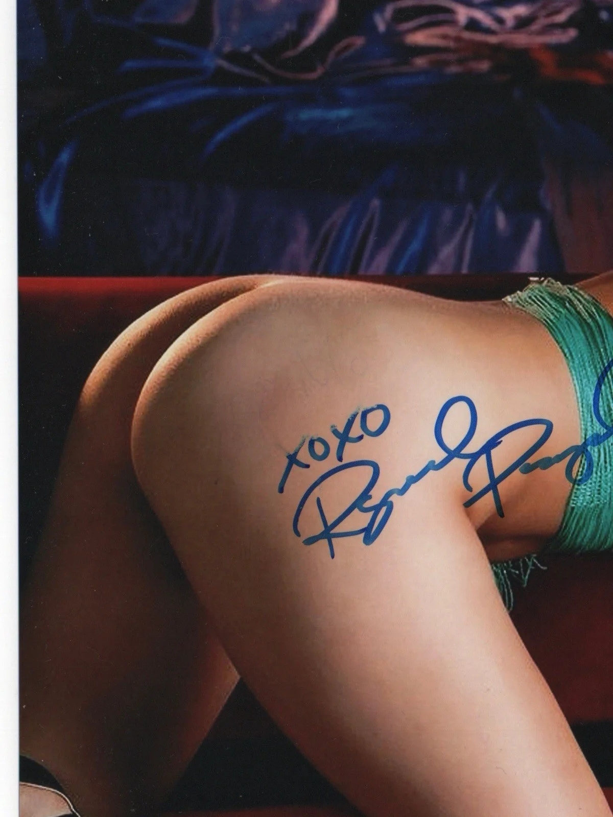Raquel Pomplun — Raquel Pomplun signed autograph 8x10 Photo No COA Pass BAS PSA JSA Hot Sexy *INR, image 2