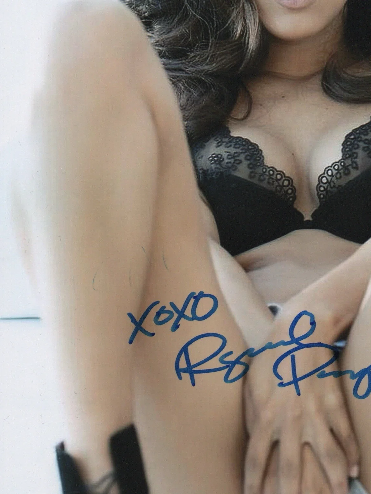 Raquel Pomplun — Raquel Pomplun signed autograph 8x10 Photo No COA Pass BAS PSA JSA Hot Sexy *INR, image 2