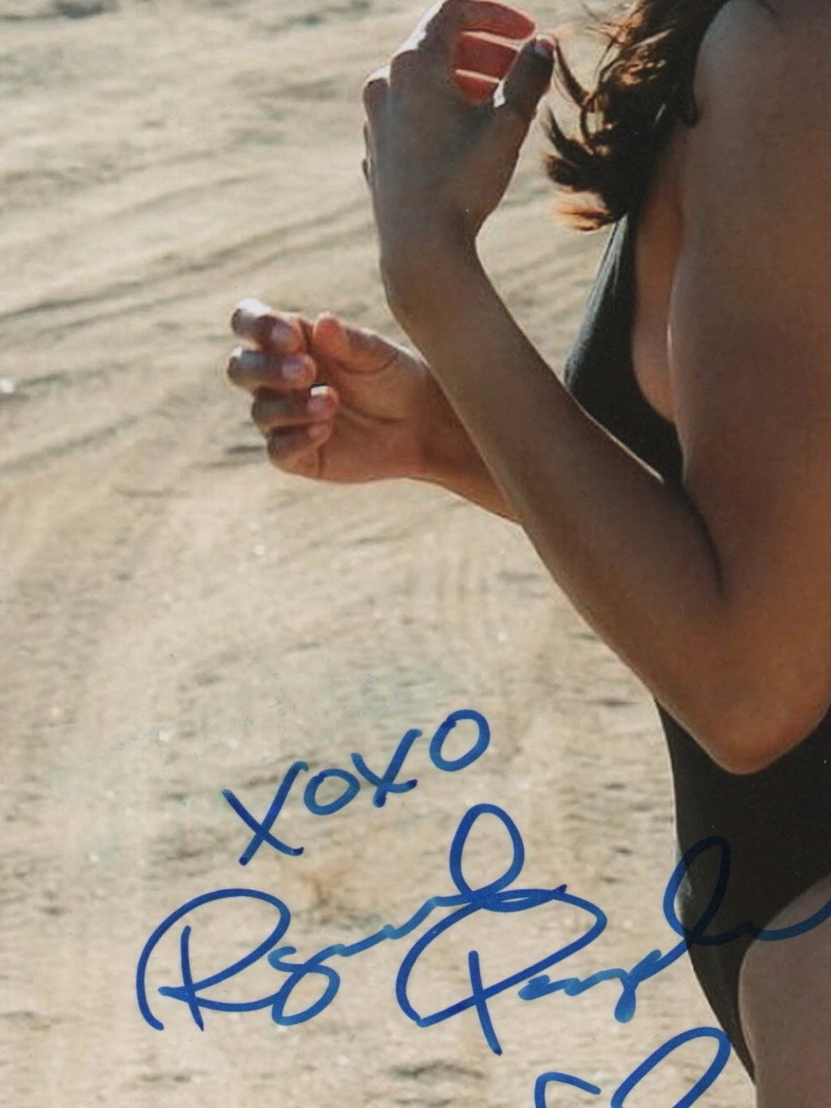 Raquel Pomplun — Raquel Pomplun signed autograph 8x10 Photo No COA Pass BAS PSA JSA Hot Sexy *INR, image 2