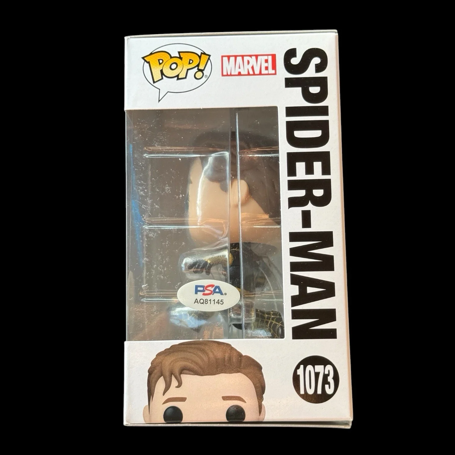 Tom Holland Signed Spider-Man Funko Pop #1073 PSA/DNA COA Autograph Marvel, изображение 2