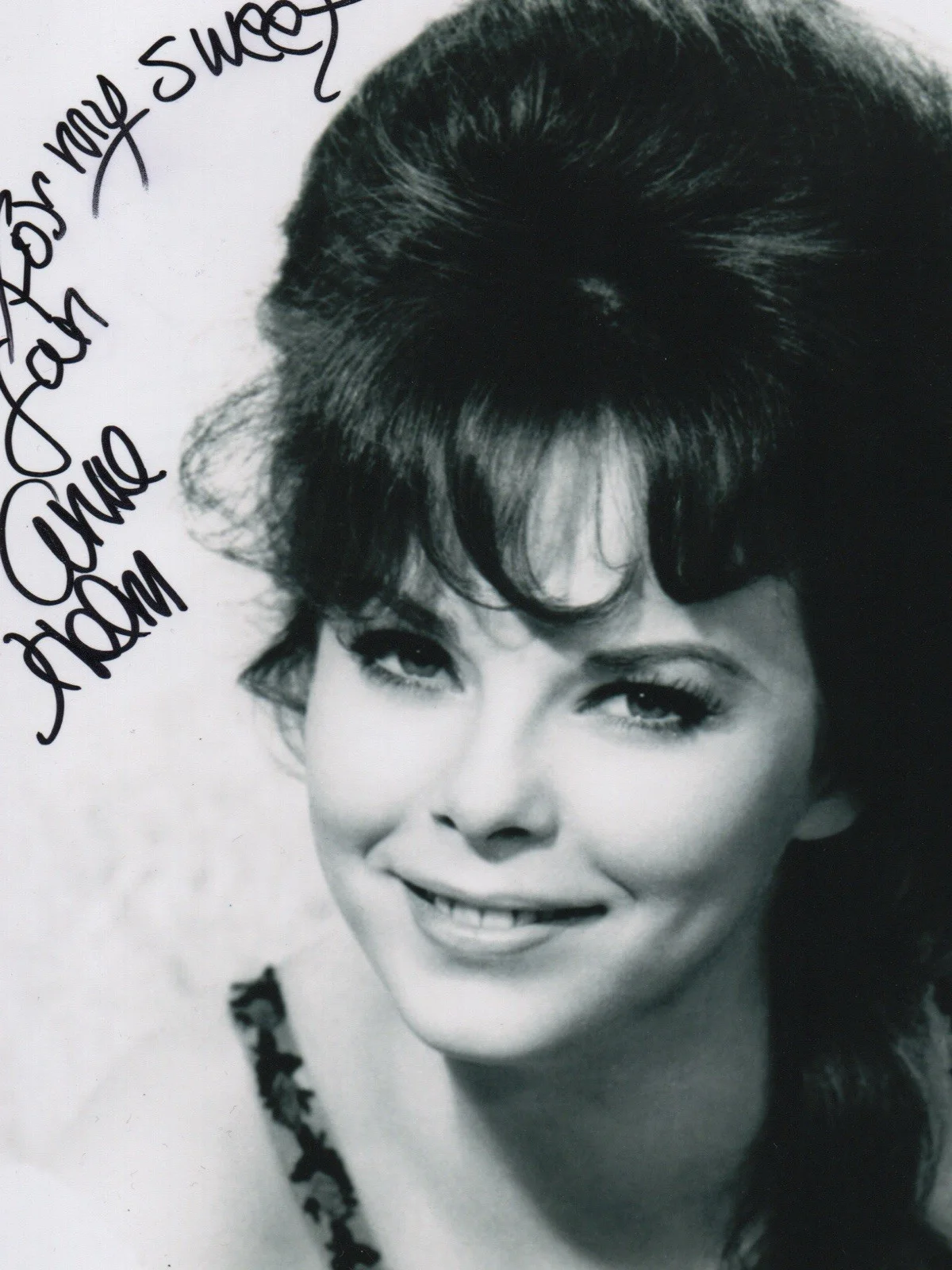 Anne Helm — Anne Helm signed autograph 8x10 Photo No COA Pass BAS PSA JSA Hot Sexy Rare *INR, изображение 2