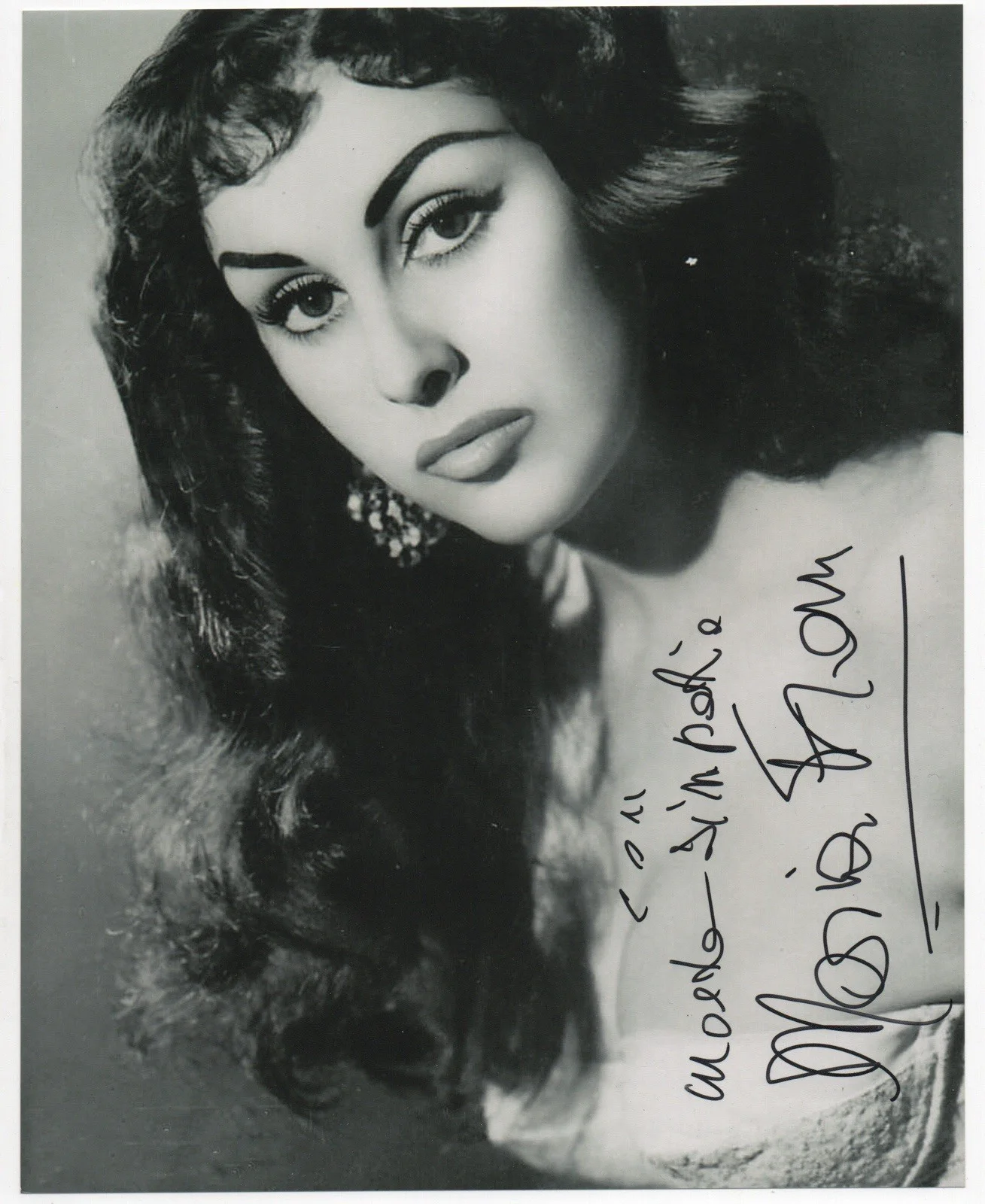 Maria Frau — Maria Frau signed autograph 8x10 Photo No COA Pass BAS PSA JSA Sexy Hot *INR
