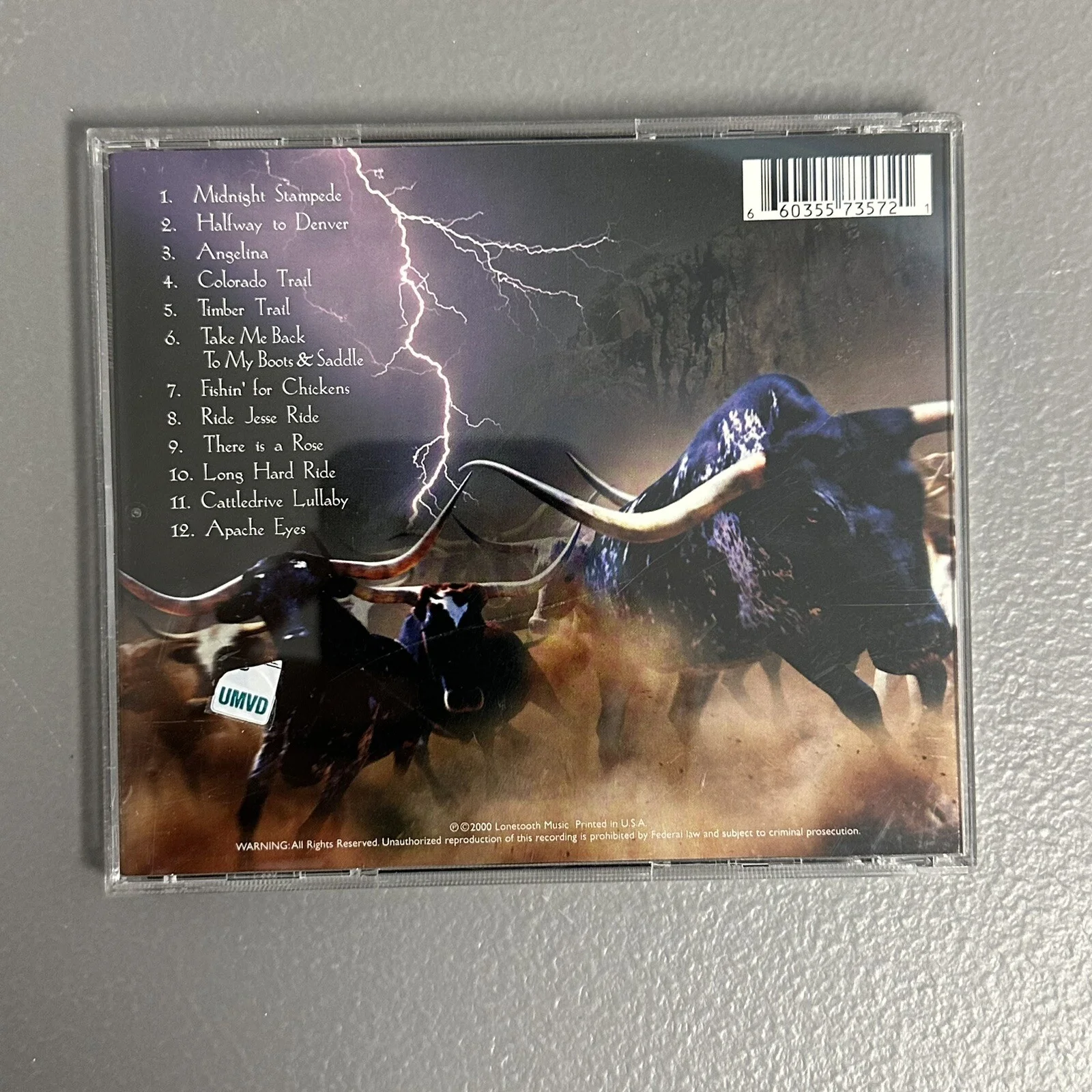 lloyd morris midnight stampede CD Autographed Signed, image 4