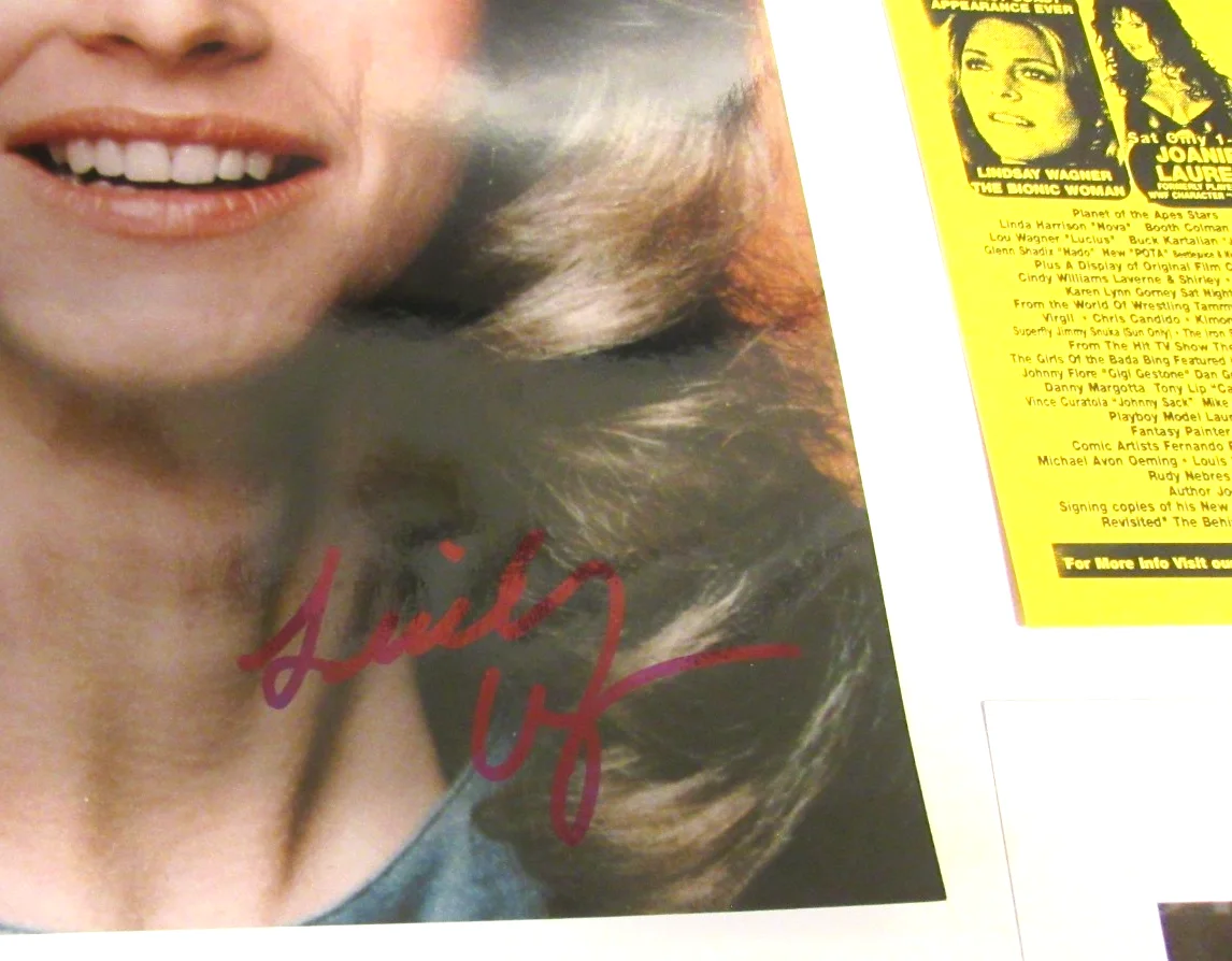 Lindsay Wagner — Lindsay Wagner The Bionic Woman Signed Autograph Photo with COA, изображение 3