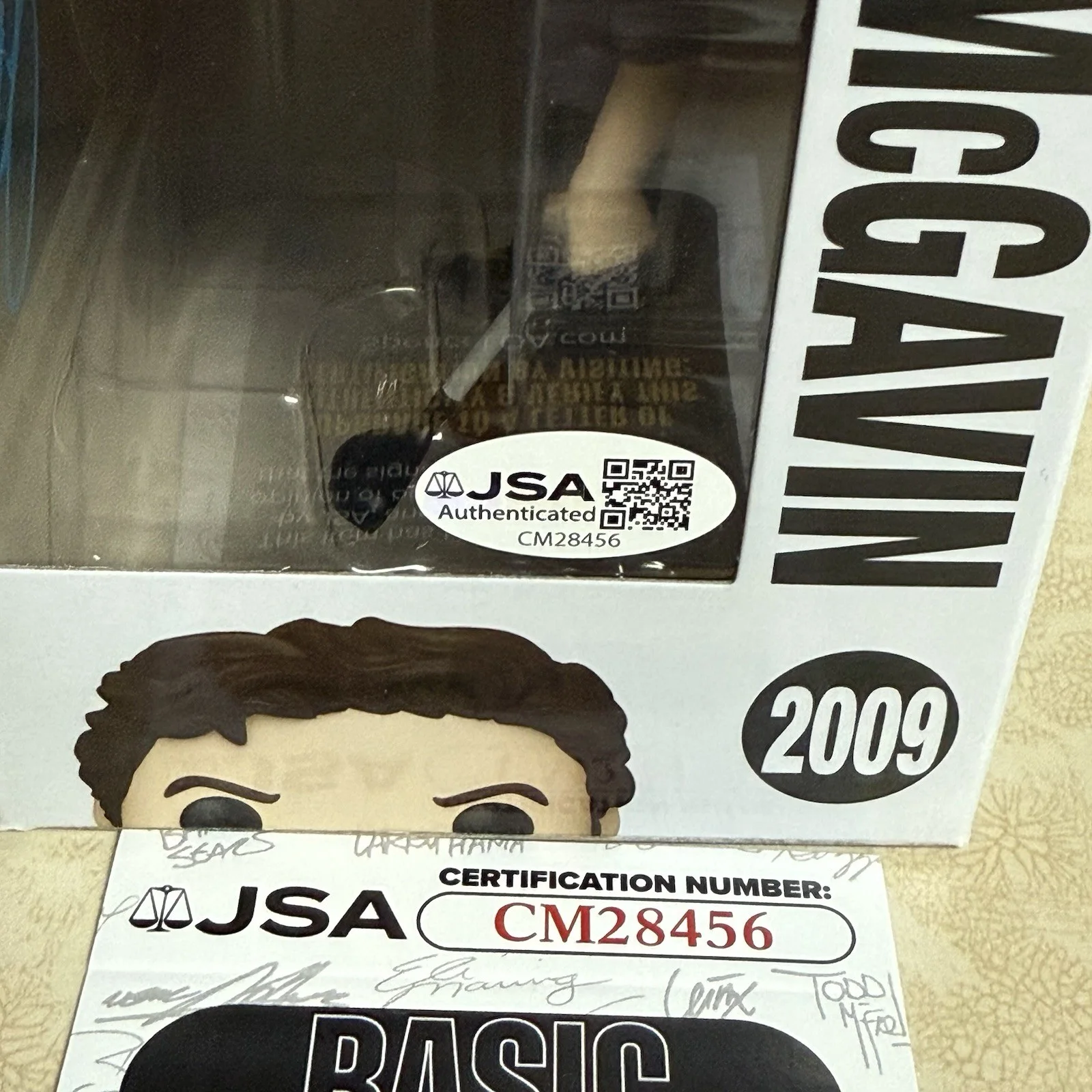 Christopher McDonald — Christopher McDonald Signed Shooter McGavin Funko Happy Gilmore Auto JSA Coa, image 4