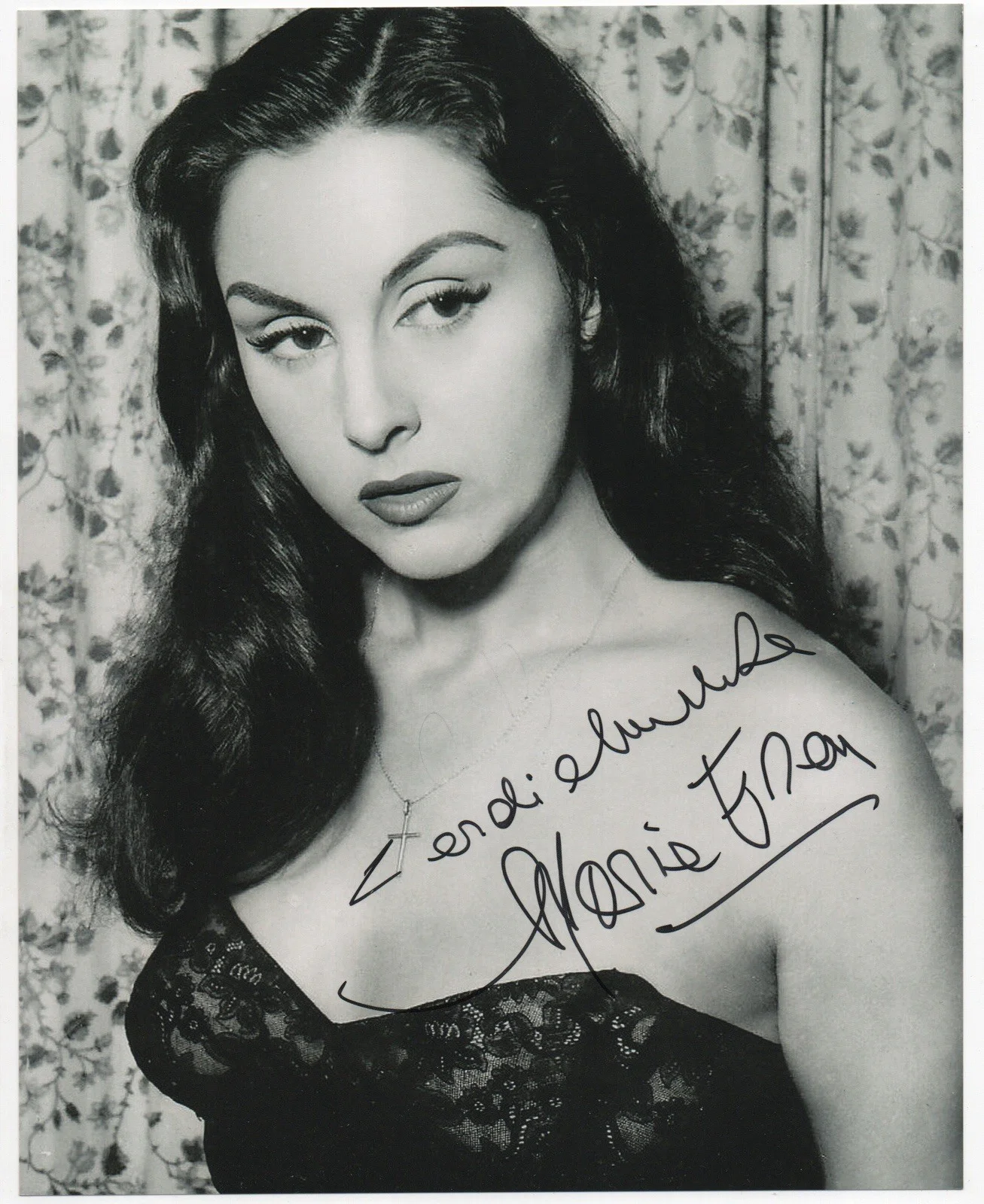 Maria Frau — Maria Frau signed autograph 8x10 Photo No COA Pass BAS PSA JSA Sexy Hot *INR
