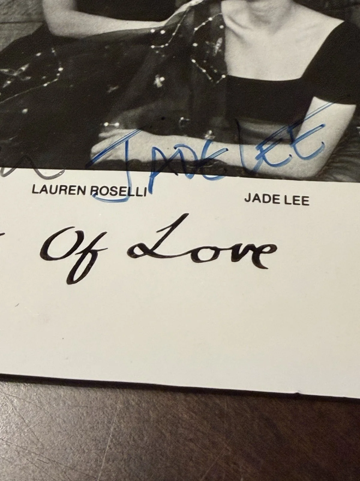 1988 BOOK OF LOVE Signed 8x10 Roselli Lee Ottaviano Synth Pop I Touch Roses Boy, изображение 3