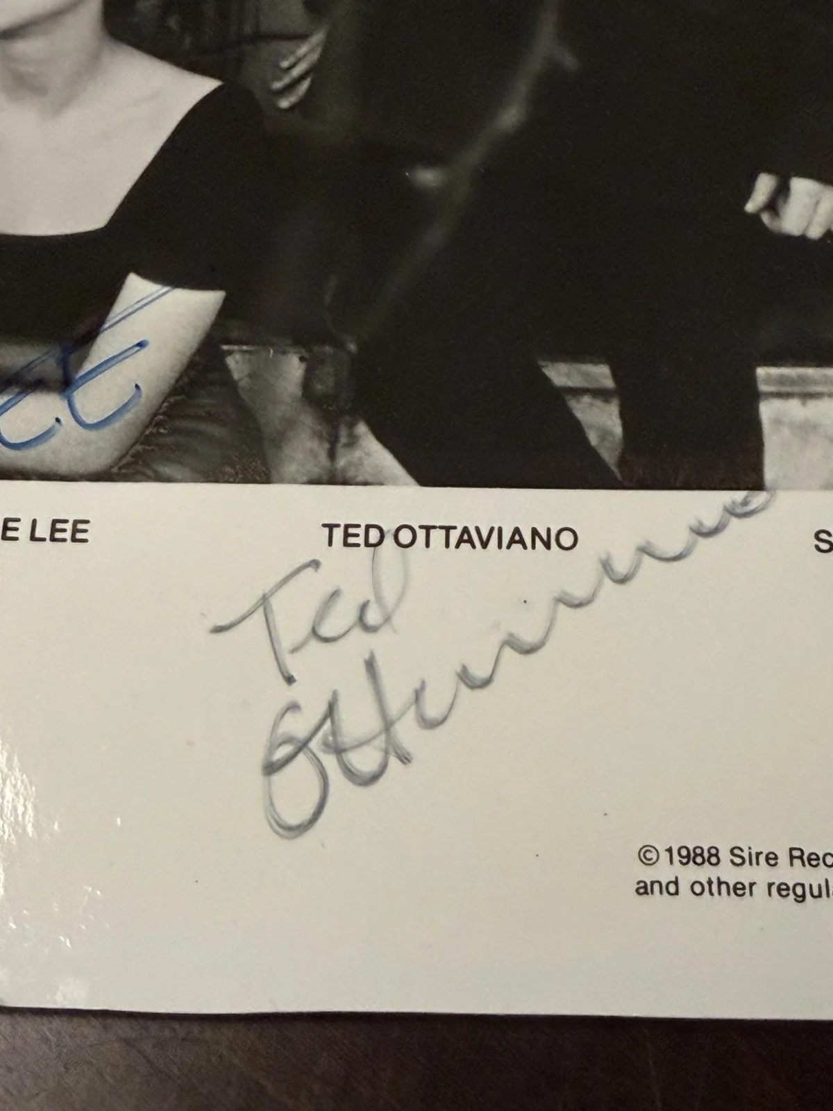 1988 BOOK OF LOVE Signed 8x10 Roselli Lee Ottaviano Synth Pop I Touch Roses Boy, изображение 4