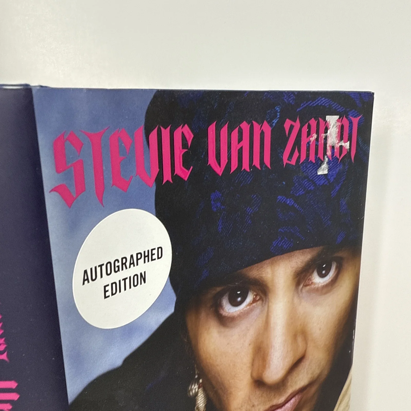 AUTOGRAPHED Unrequited Infatuations by Stevie Van Zandt Hand Signed - 1st Ed., изображение 4