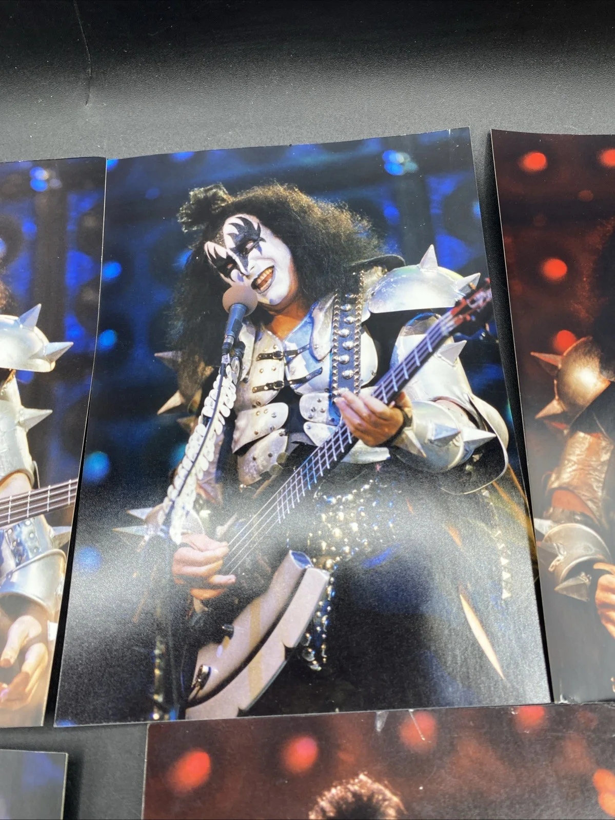 Gene Simmons KISS Legend 8.5 X 9 Pictures Lot Of 5, изображение 3