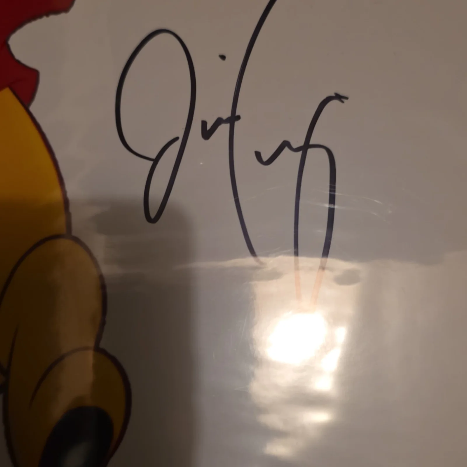 Jim Cummings Winnie the Pooh & Tigger Autographed Photograph Pristine Authentic, image 3