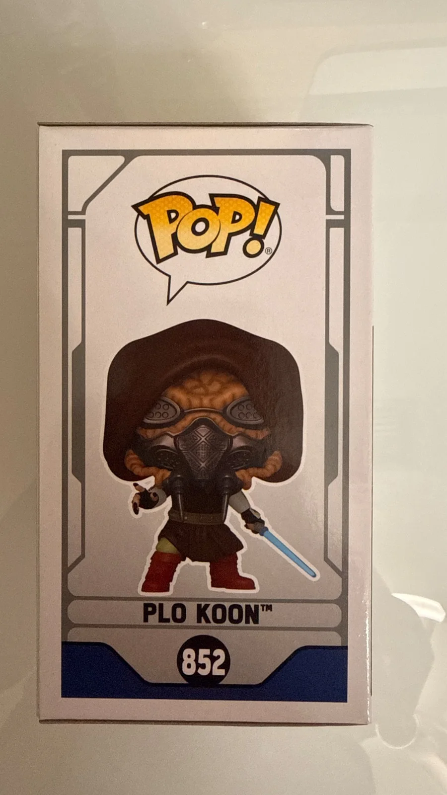 Matt Sloan — Star Wars Plo Koon FUNKO POP 852 Glows in dark Autographed by Matt Sloan (COA), изображение 5