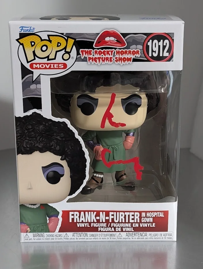 Tim Curry — Tim Curry Signed Auto Funko #1912 Frank-N-Furter The Rocky Horror Picture Show
