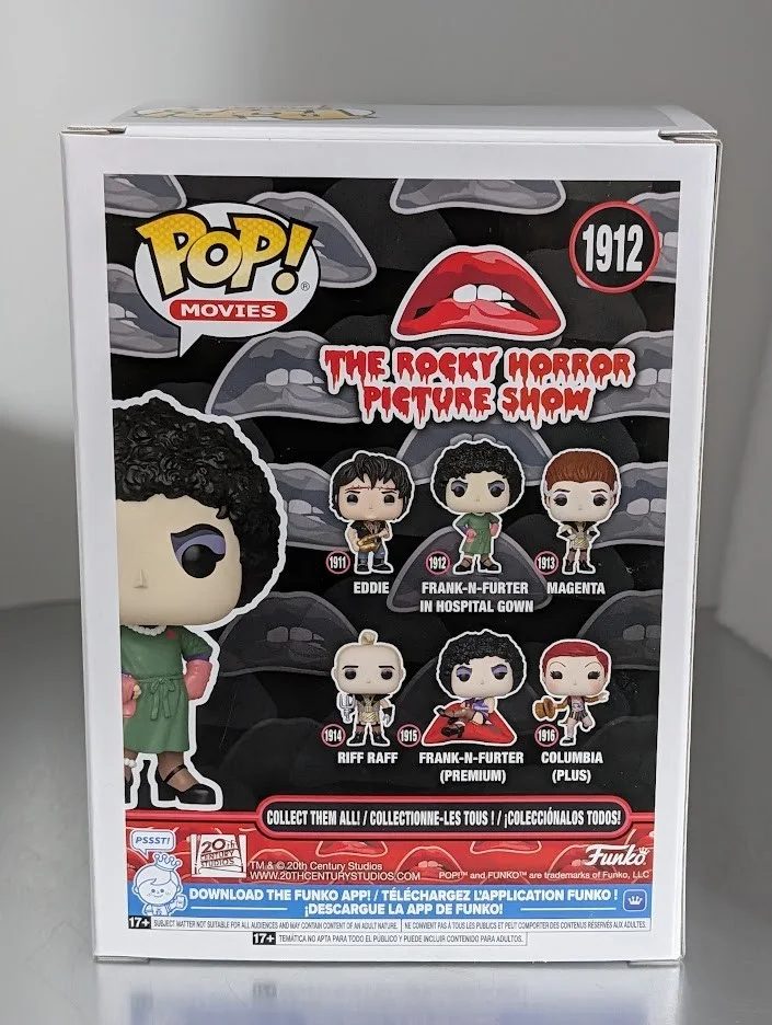Tim Curry — Tim Curry Signed Auto Funko #1912 Frank-N-Furter The Rocky Horror Picture Show, изображение 3