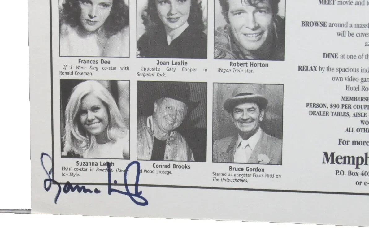Various — 1998 Memphis Film Festival Booklet Hollywood Casino Mississippi 4 Signatures VG, изображение 5