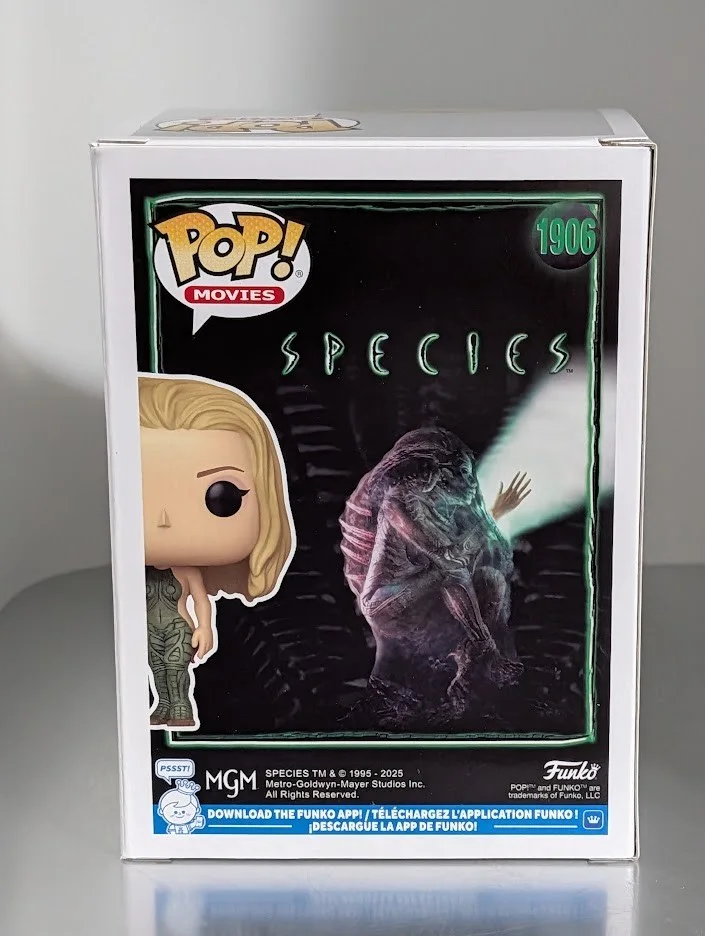 Natasha Henstridge — Natasha Henstridge Autographed Signed Funko Pop #1906 SIL Species - Blue, изображение 3
